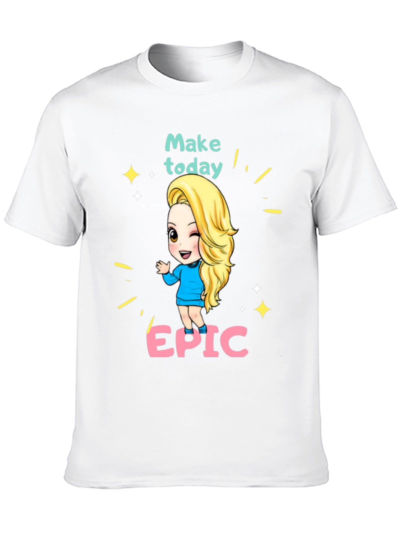 Make Today Epic Cartoon T-Shirt