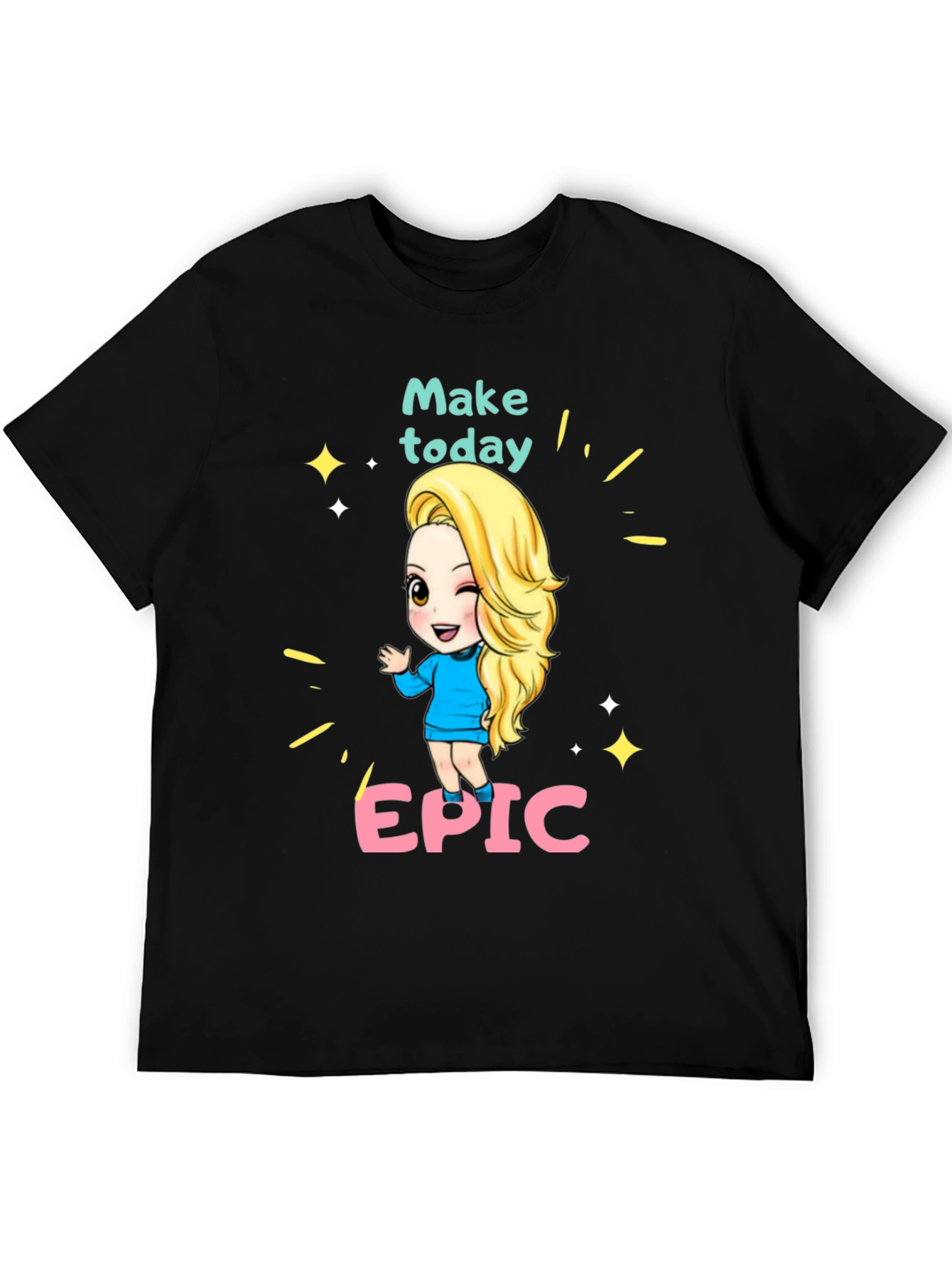 Make Today Epic Cartoon T-Shirt