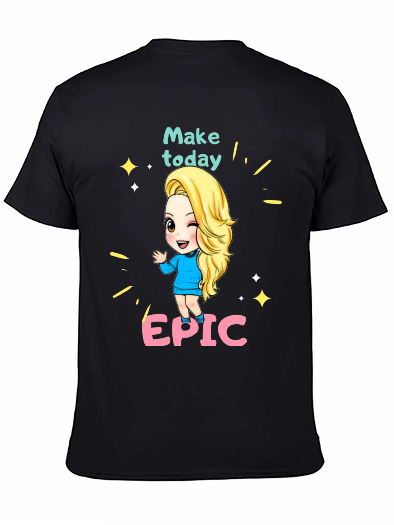 Make Today Epic Cartoon T-Shirt