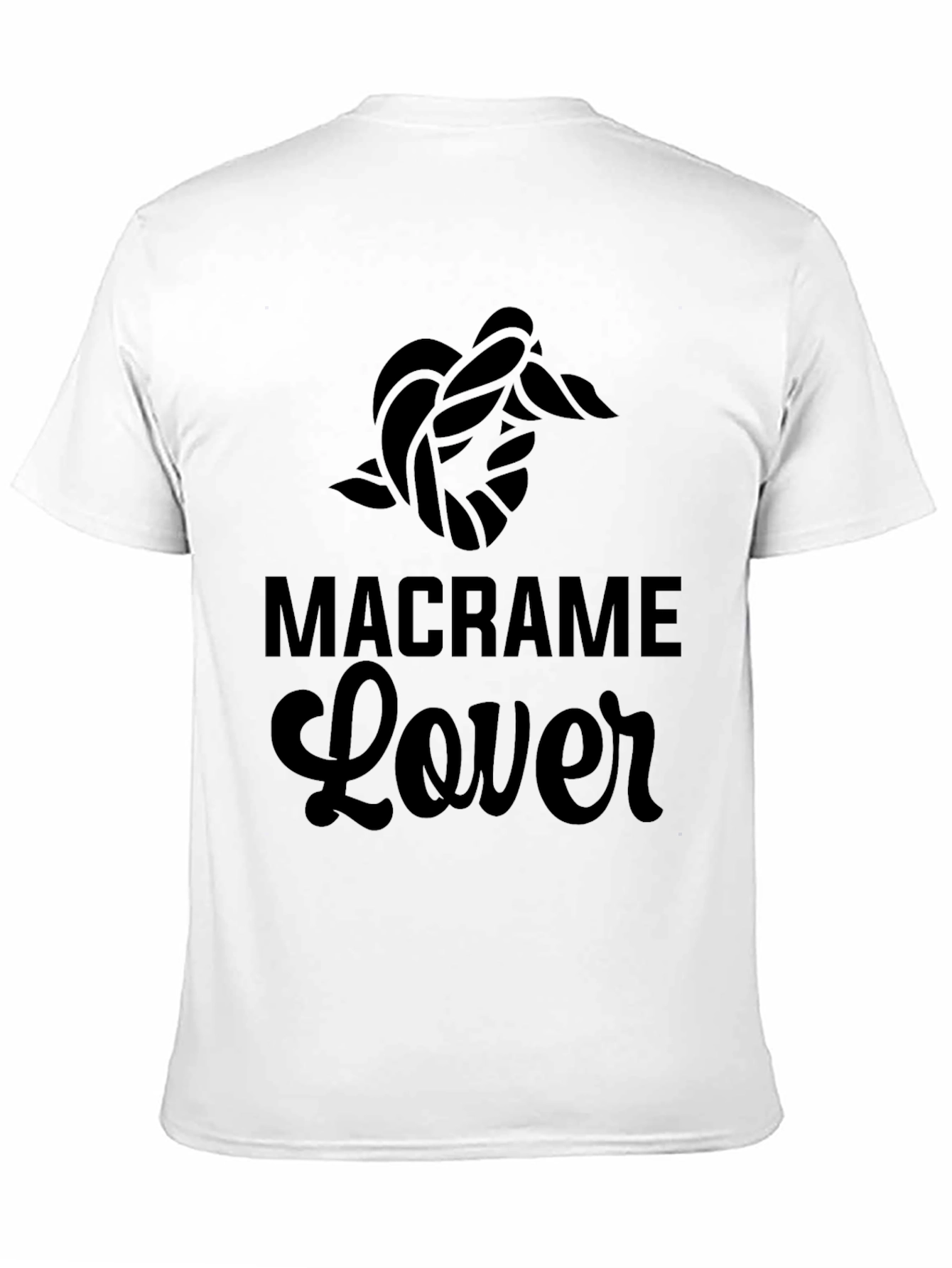 Macrame Lover Tee - Knot Design