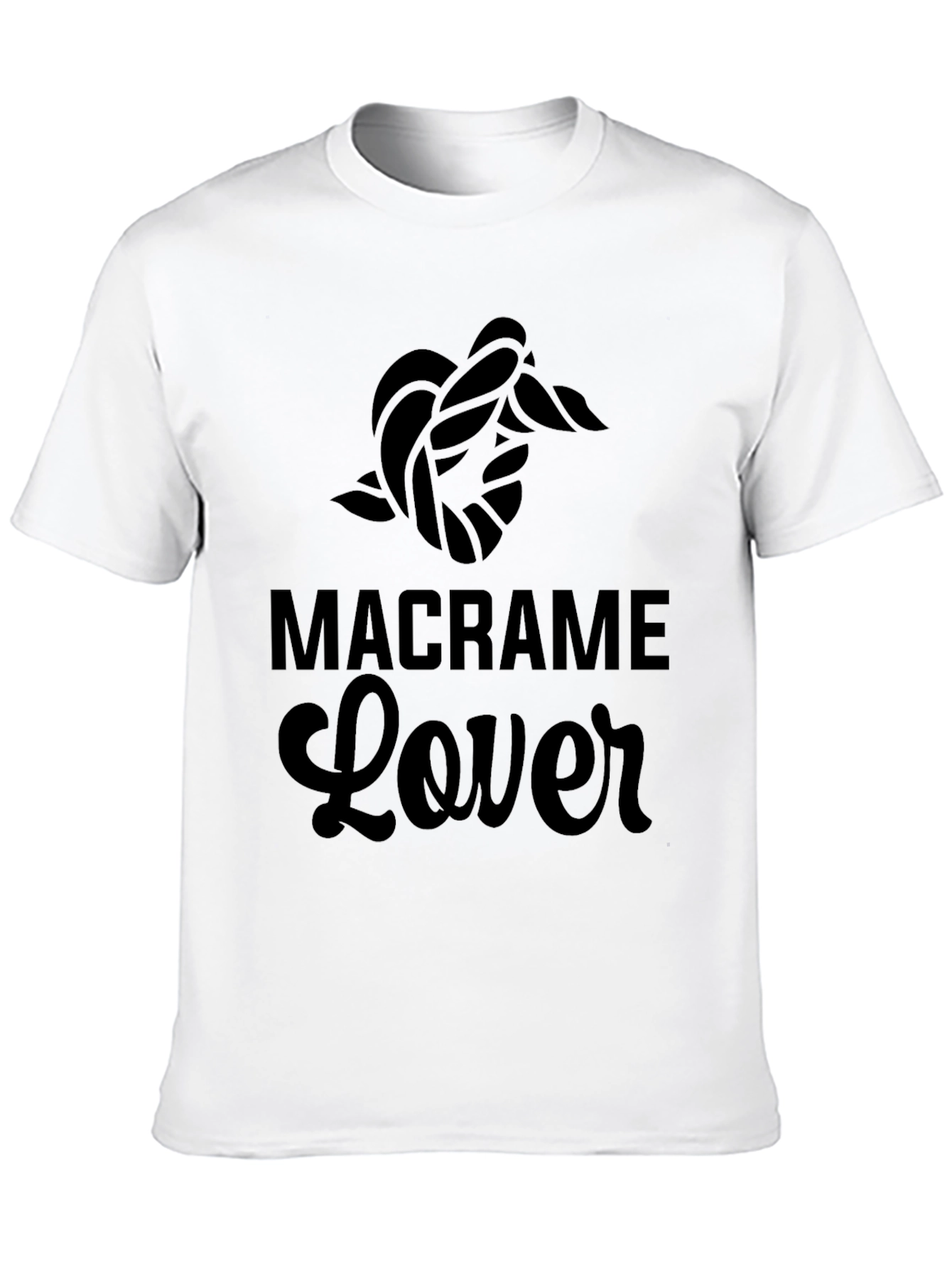 Macrame Lover Tee - Knot Design