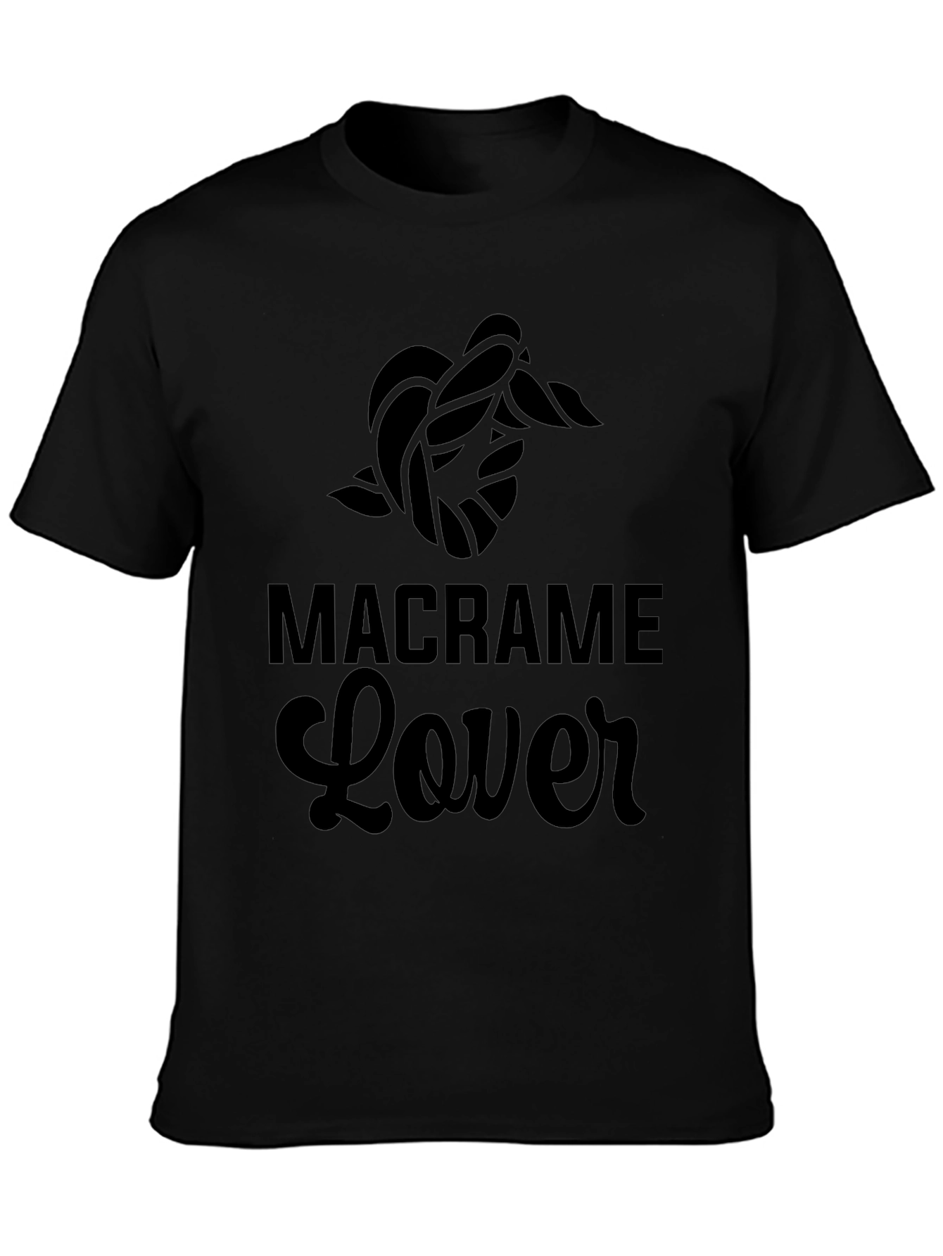 Macrame Lover Tee - Knot Design