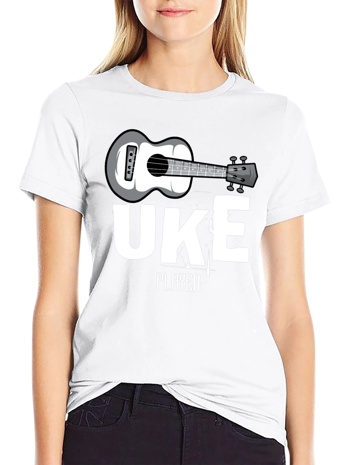Uke Player Graphic Tee - Ukulele Lover