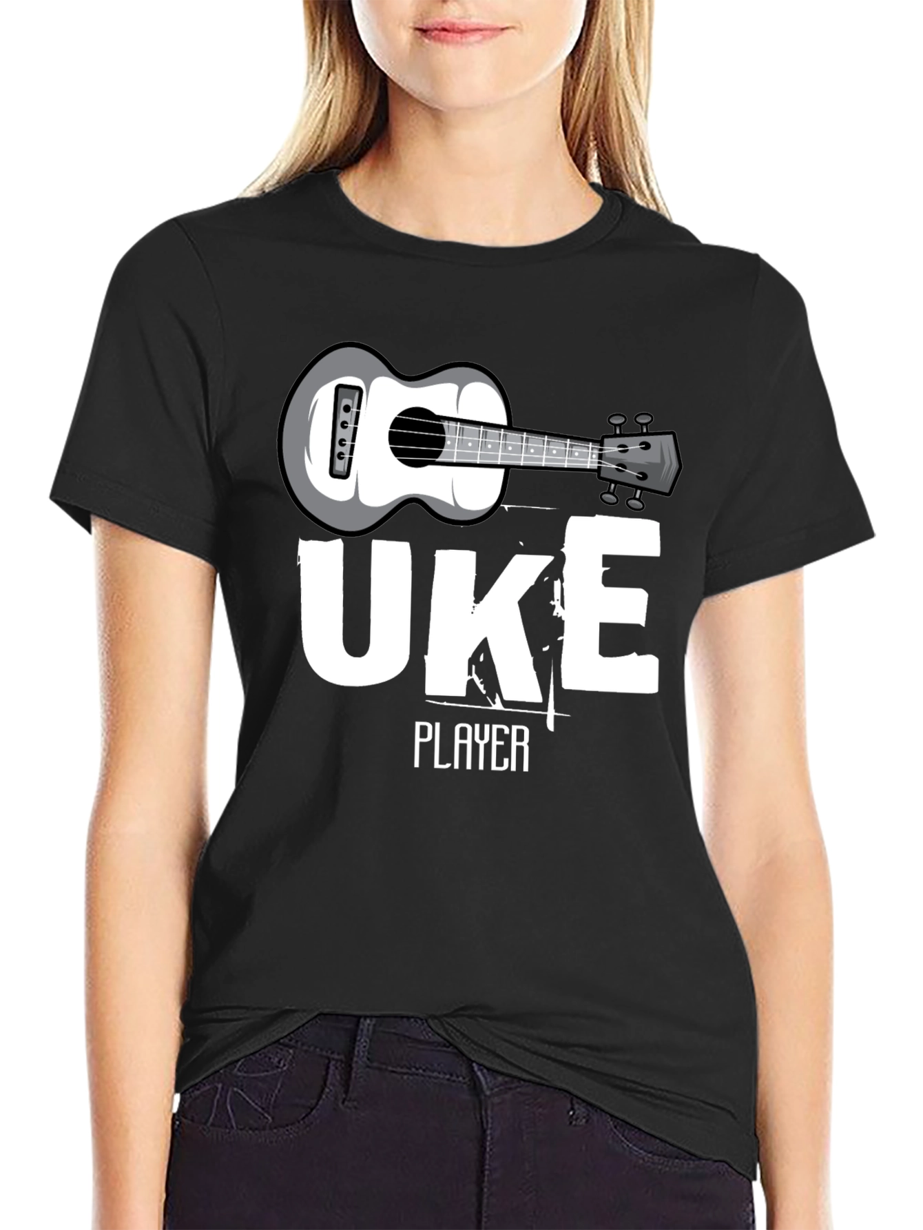 Uke Player Graphic Tee - Ukulele Lover