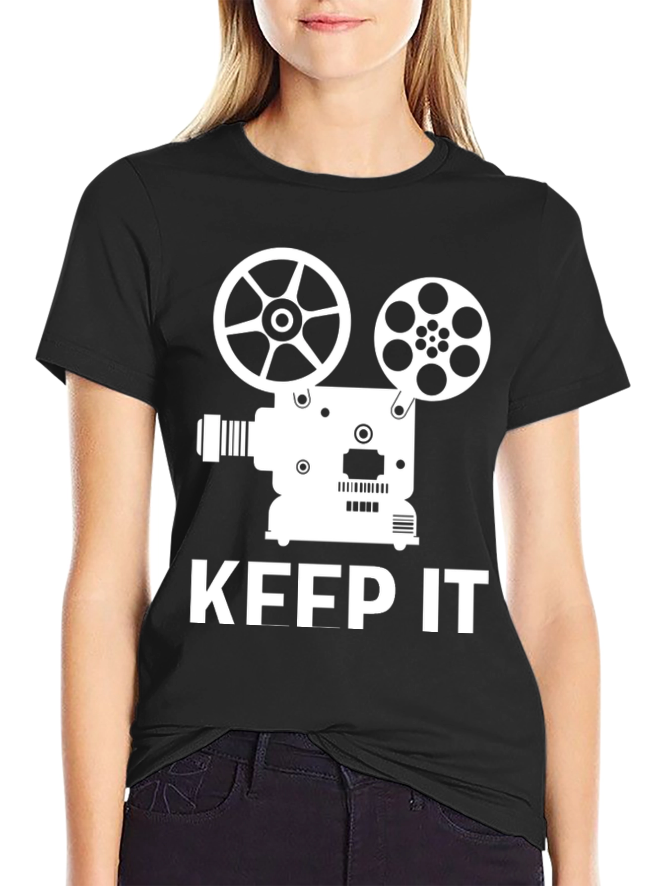 Keep It Reel - Movie Projector T-Shirt