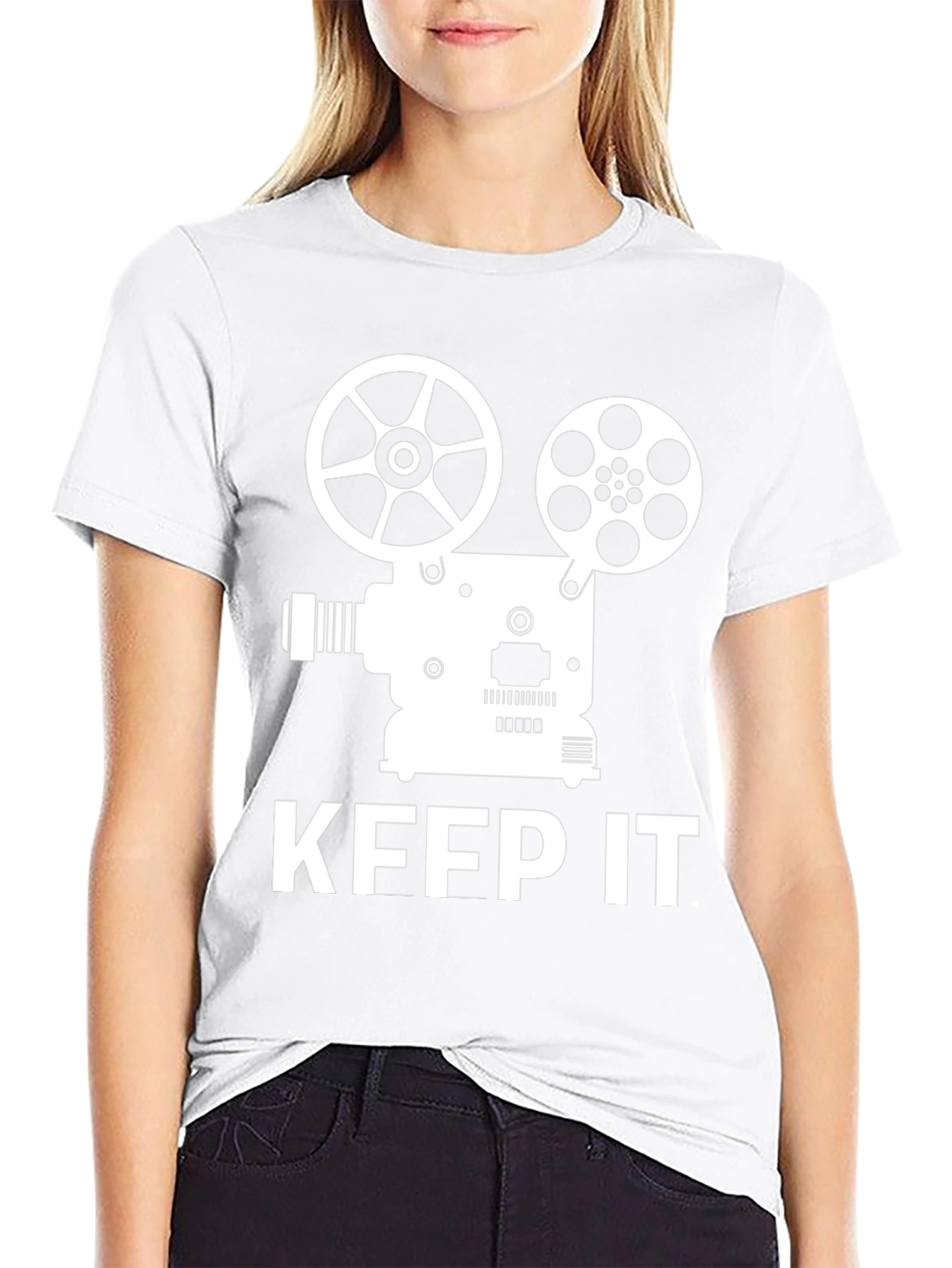 Keep It Reel - Movie Projector T-Shirt