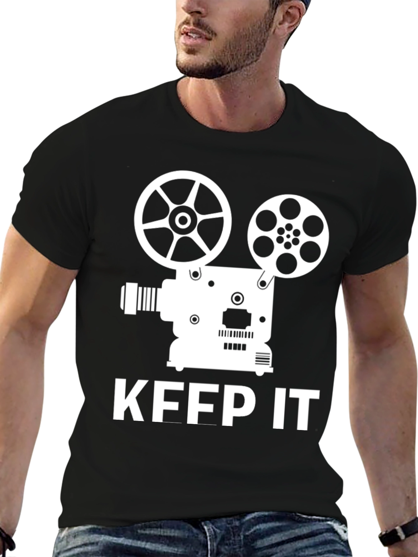 Keep It Reel - Movie Projector T-Shirt