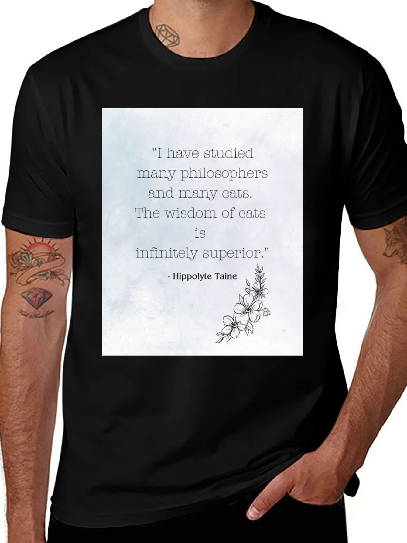 Philosopher Cats Wisdom T-Shirt