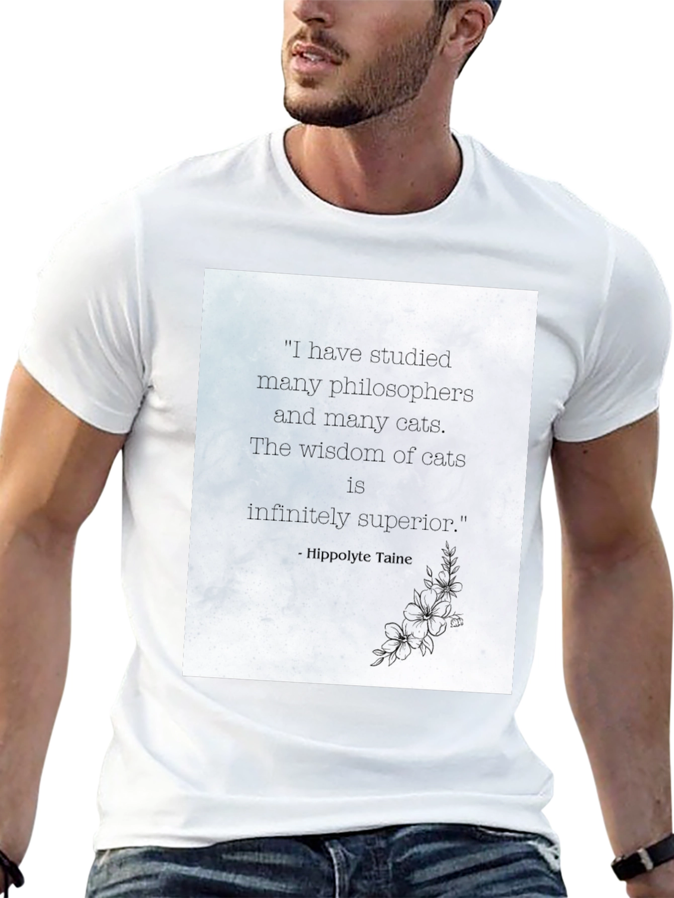 Philosopher Cats Wisdom T-Shirt