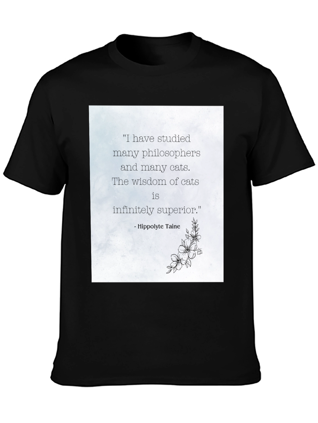 Philosopher Cats Wisdom T-Shirt