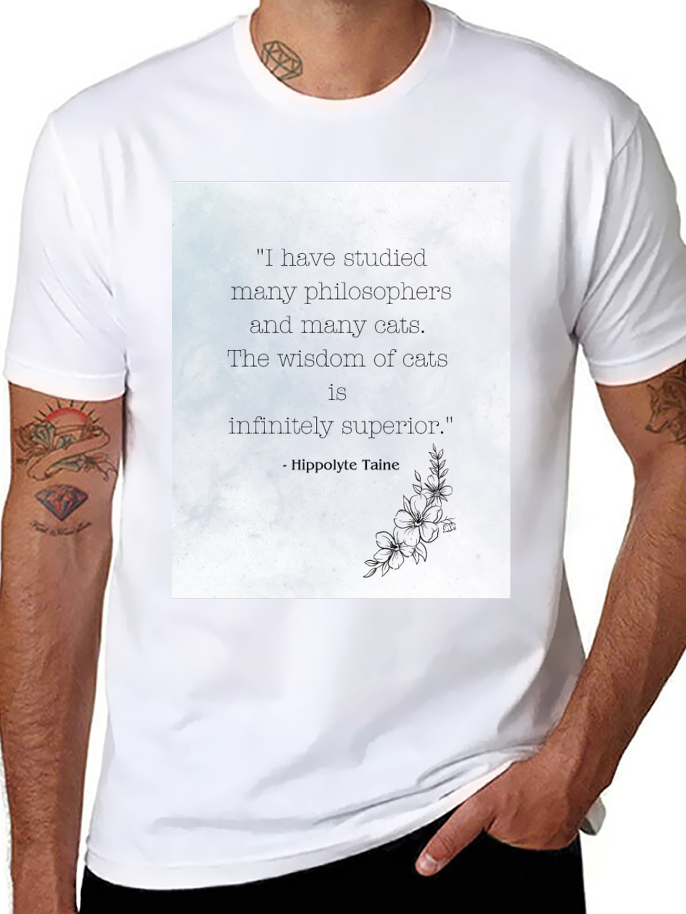 Philosopher Cats Wisdom T-Shirt