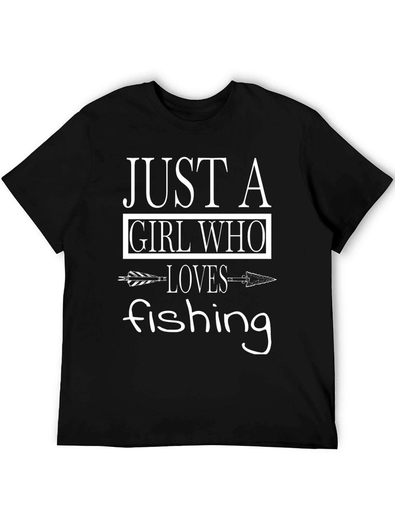 Just A Girl Who Loves Fishing T-Shirt