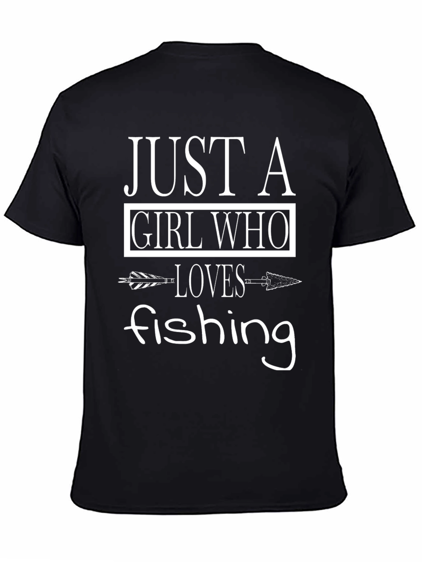 Just A Girl Who Loves Fishing T-Shirt