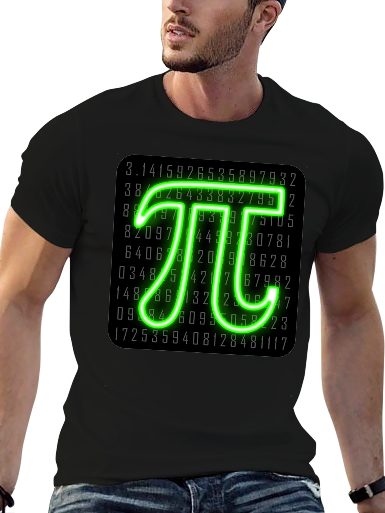 Pi Symbol T-Shirt - Number Nerd Graphic Tee
