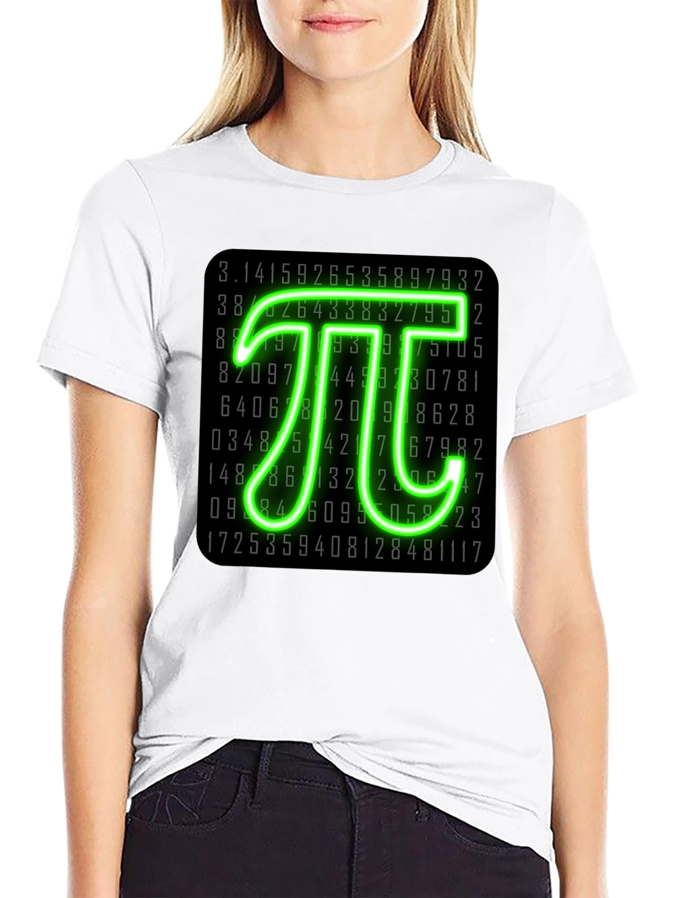 Pi Symbol T-Shirt - Number Nerd Graphic Tee