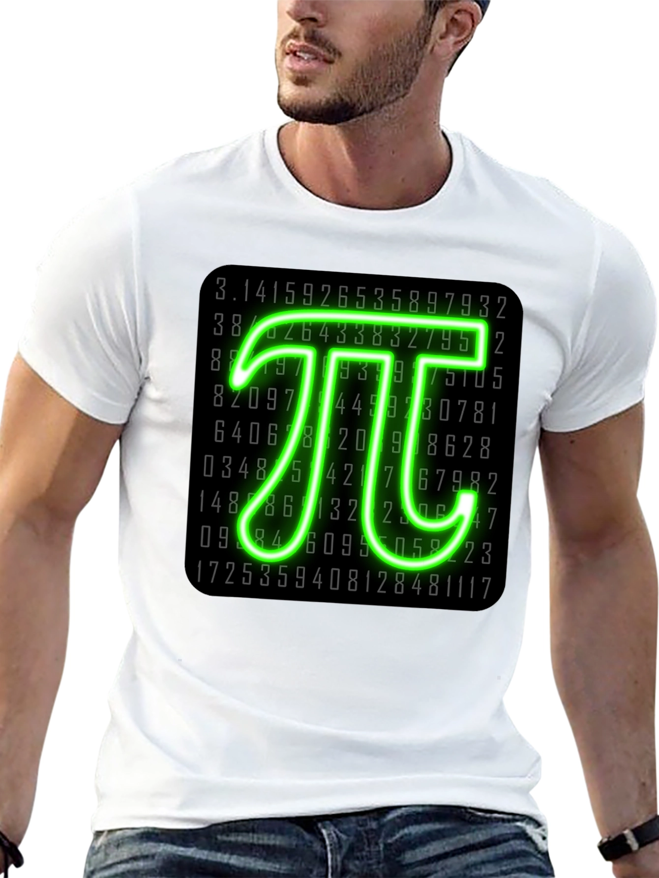 Pi Symbol T-Shirt - Number Nerd Graphic Tee