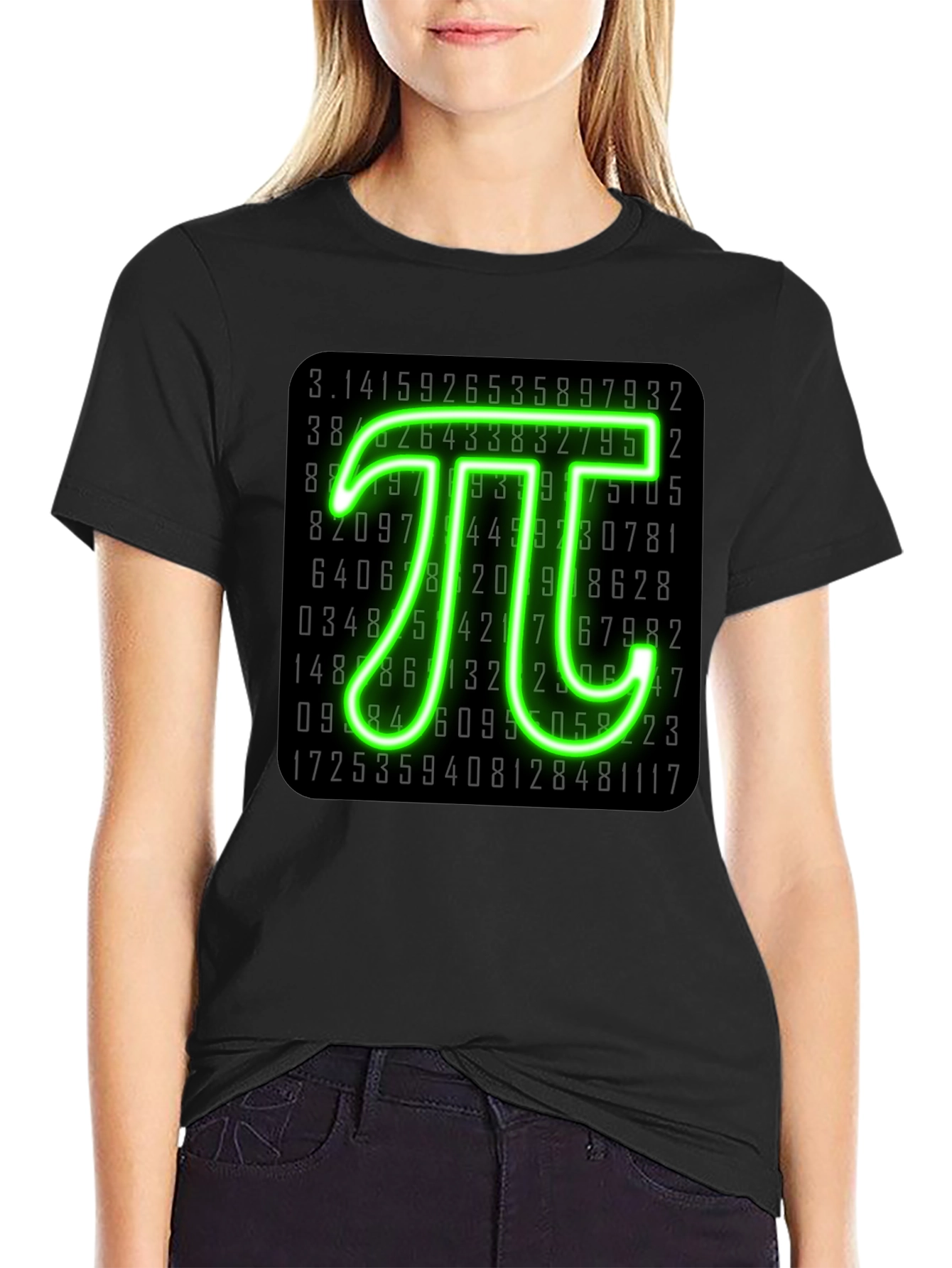 Pi Symbol T-Shirt - Number Nerd Graphic Tee