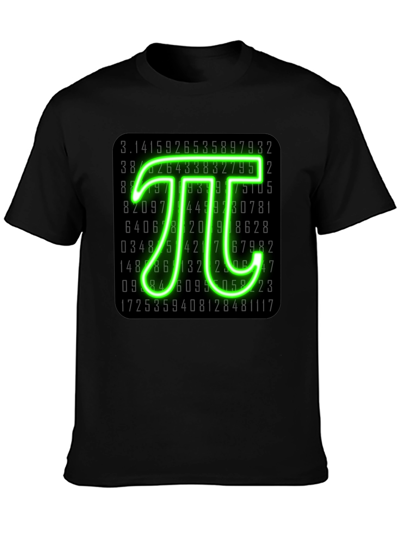 Pi Symbol T-Shirt - Number Nerd Graphic Tee