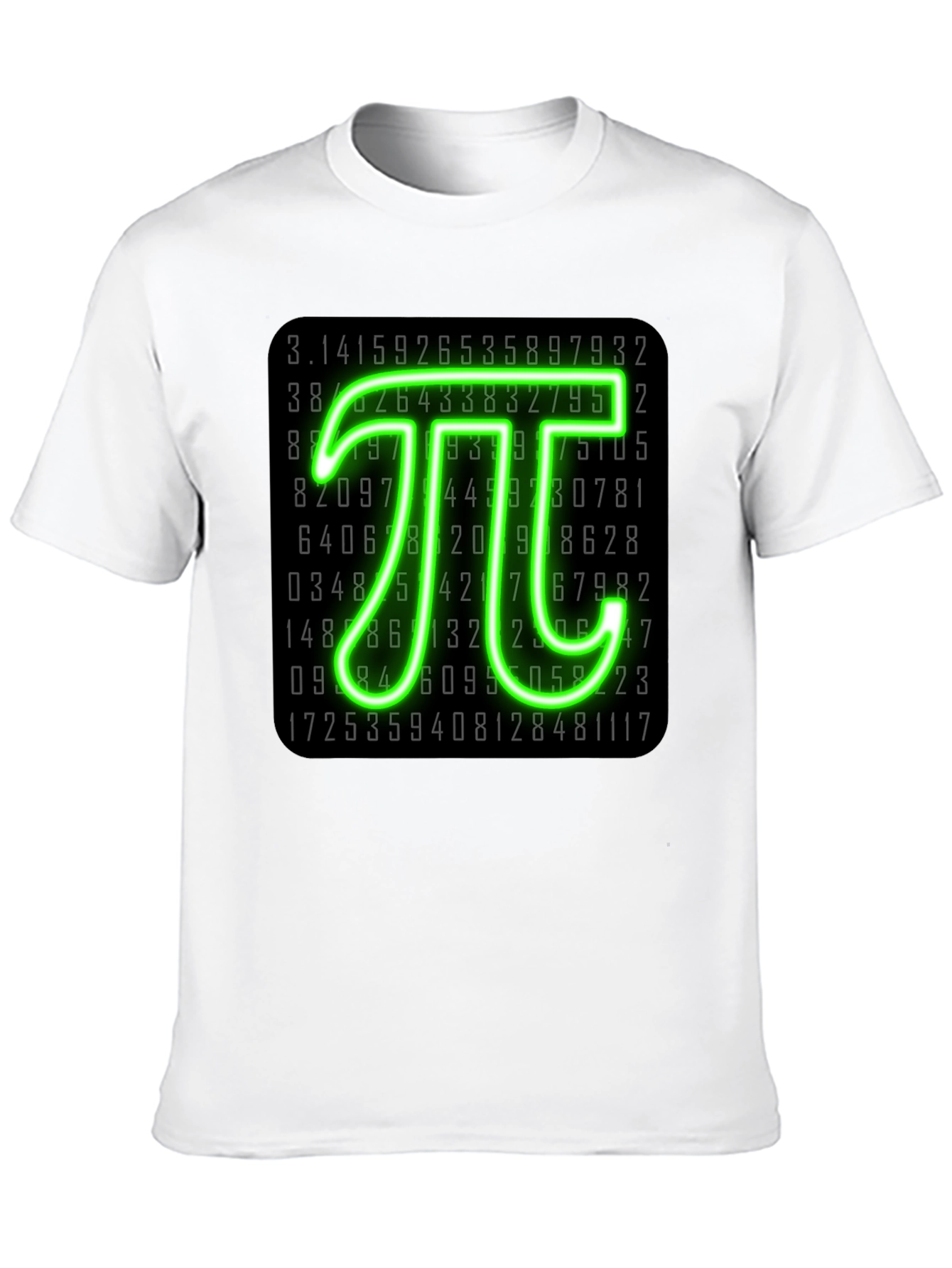 Pi Symbol T-Shirt - Number Nerd Graphic Tee