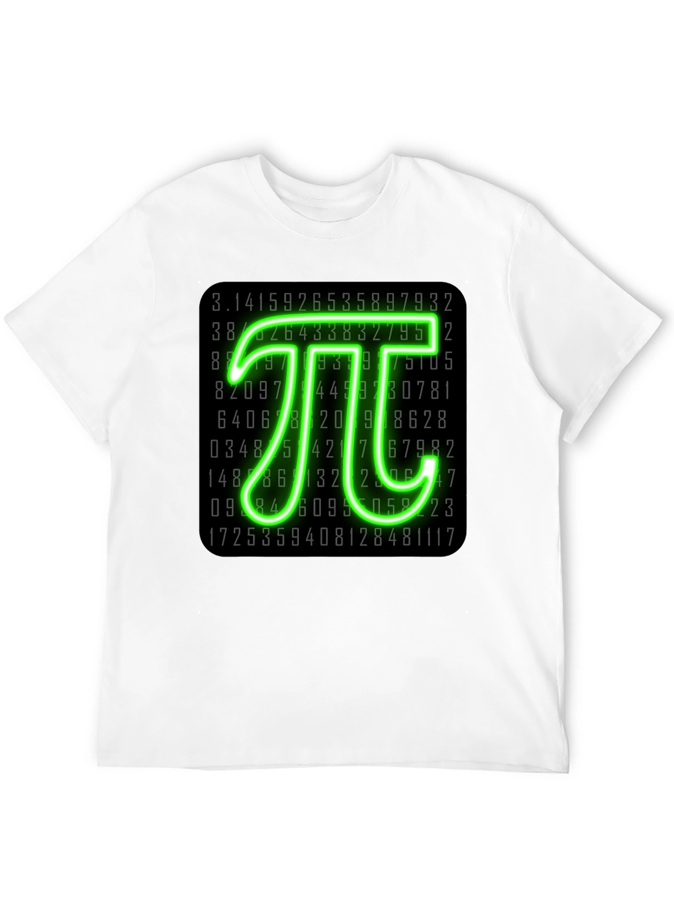 Pi Symbol T-Shirt - Number Nerd Graphic Tee