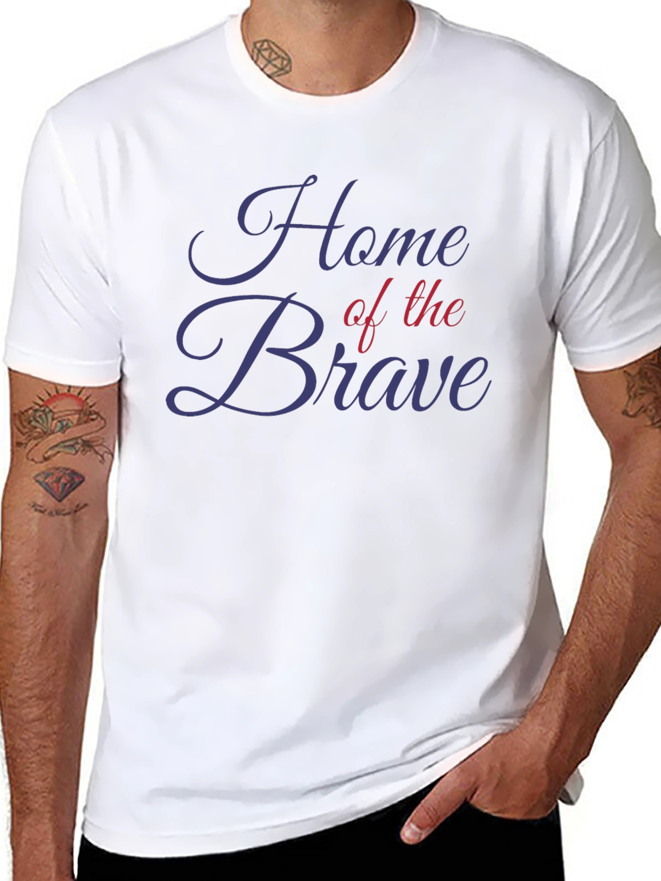 Home of the Brave Graphic T-Shirt