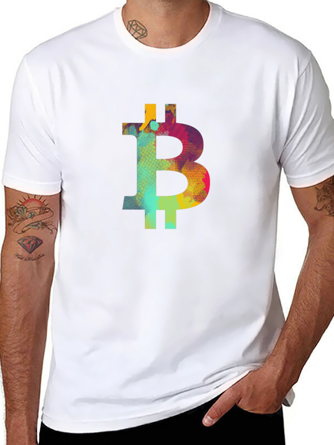 Bitcoin Symbol T-Shirt - Crypto Currency Tee