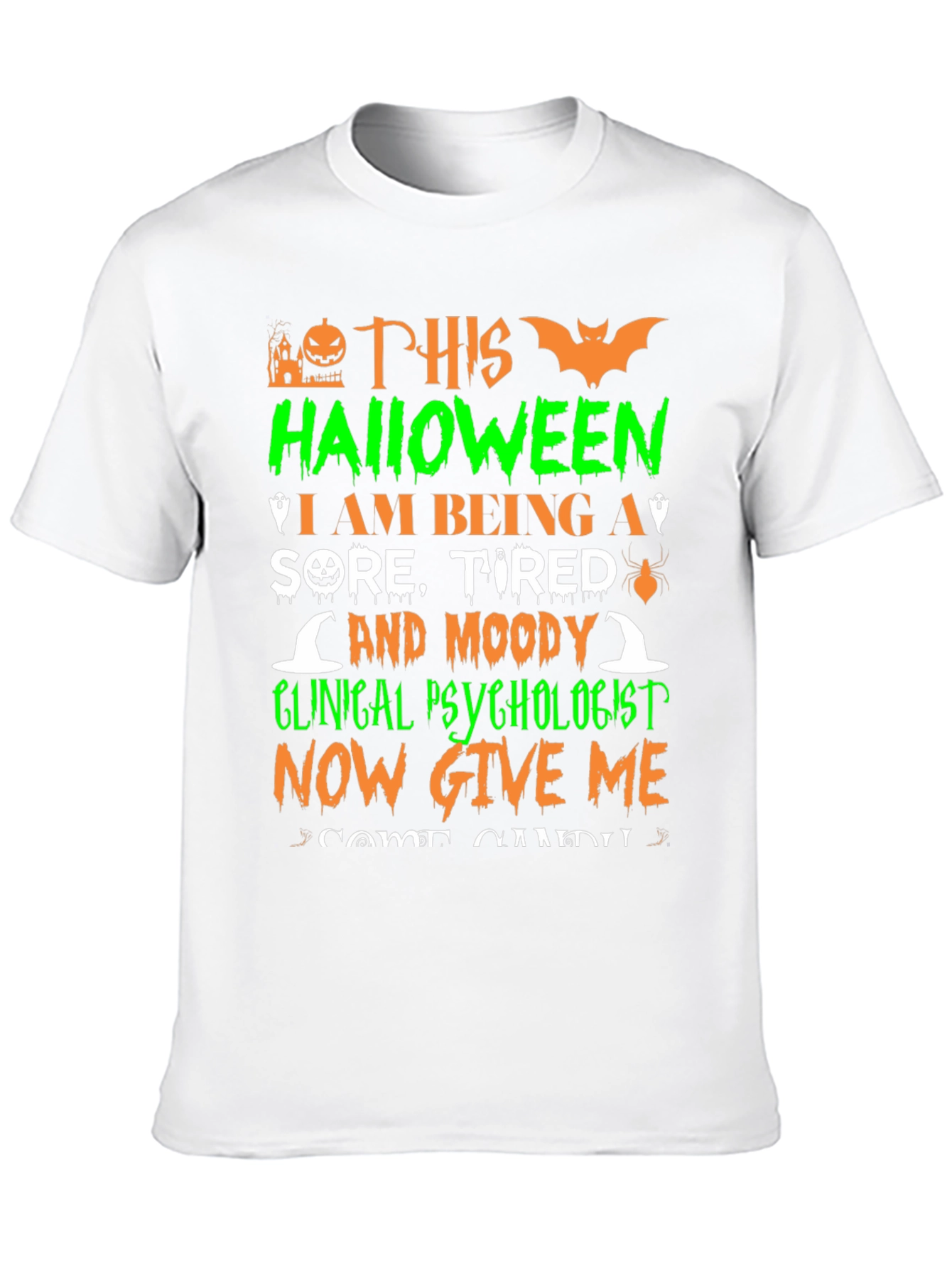 Halloween Clinical Psychologist T-Shirt