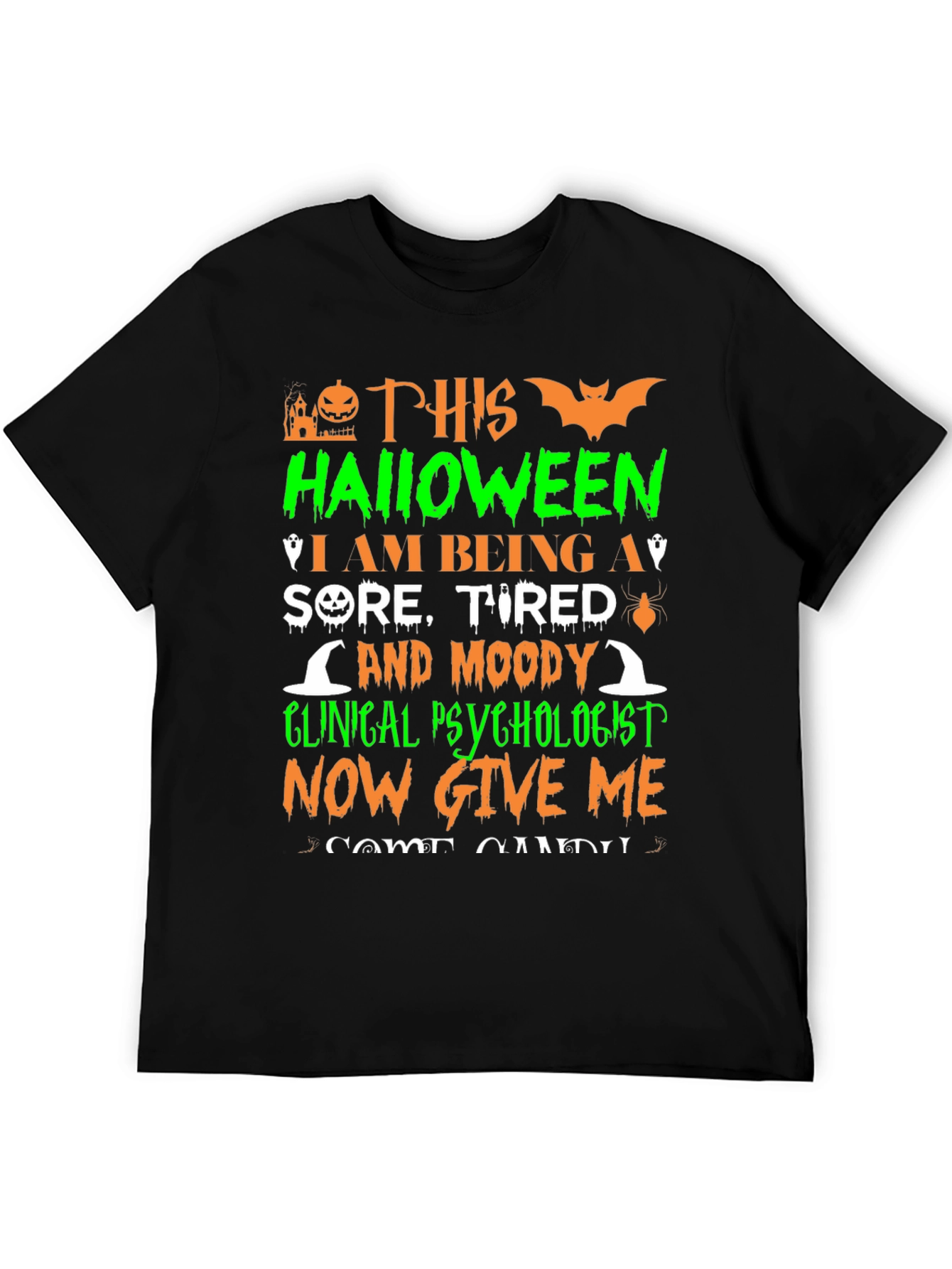 Halloween Clinical Psychologist T-Shirt