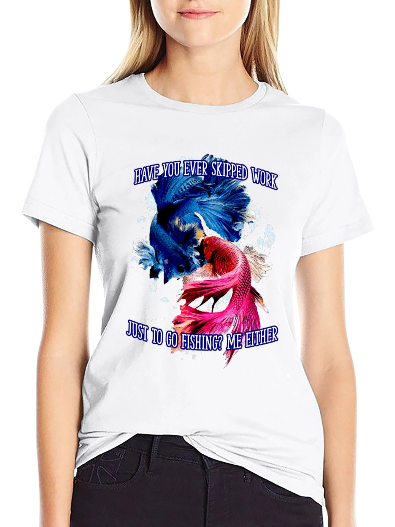 Fishing T-Shirt: Skipped Work to Fish? Graphic Tee