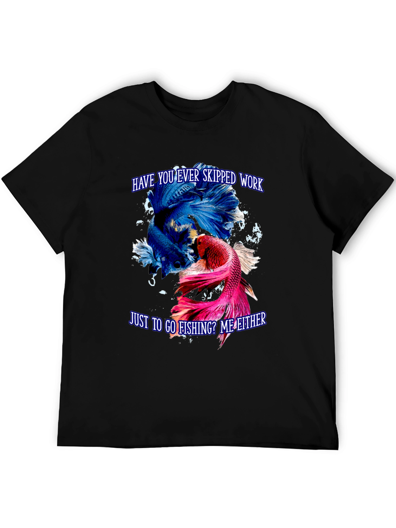 Fishing T-Shirt: Skipped Work to Fish? Graphic Tee