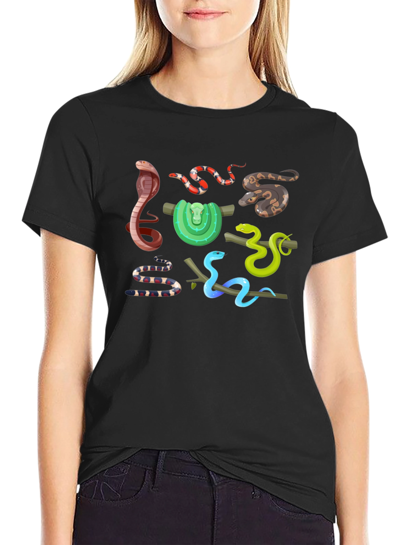 Snakes Graphic T-Shirt