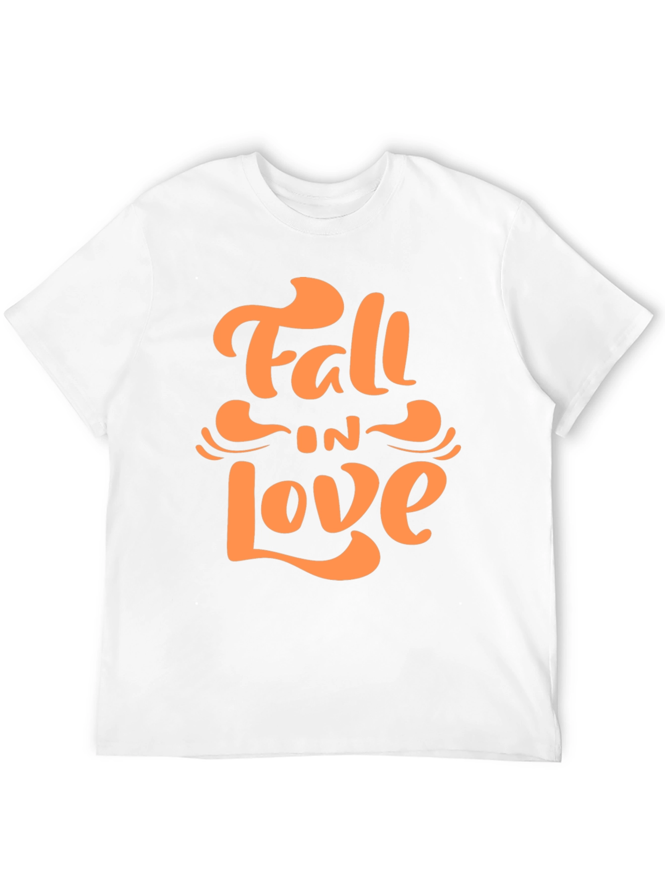 Fall in Love Graphic Tee - Stylish Autumn Apparel