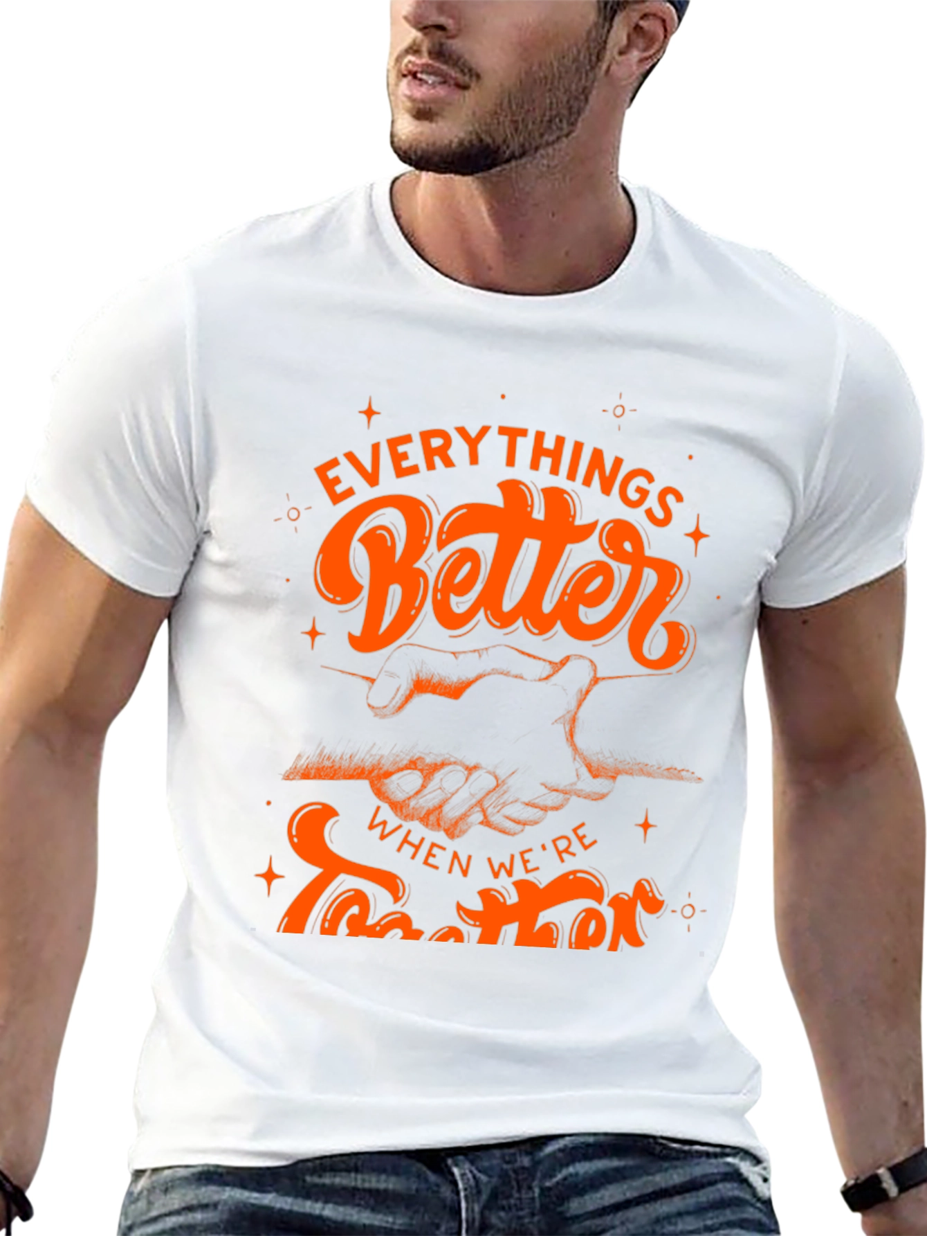 Better Together Graphic Print Tee