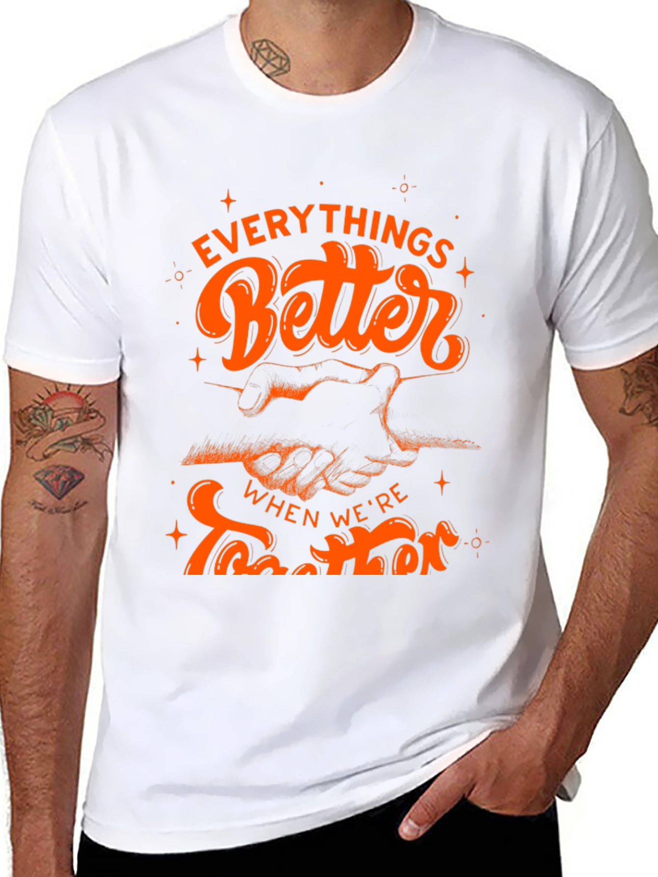 Better Together Graphic Print Tee