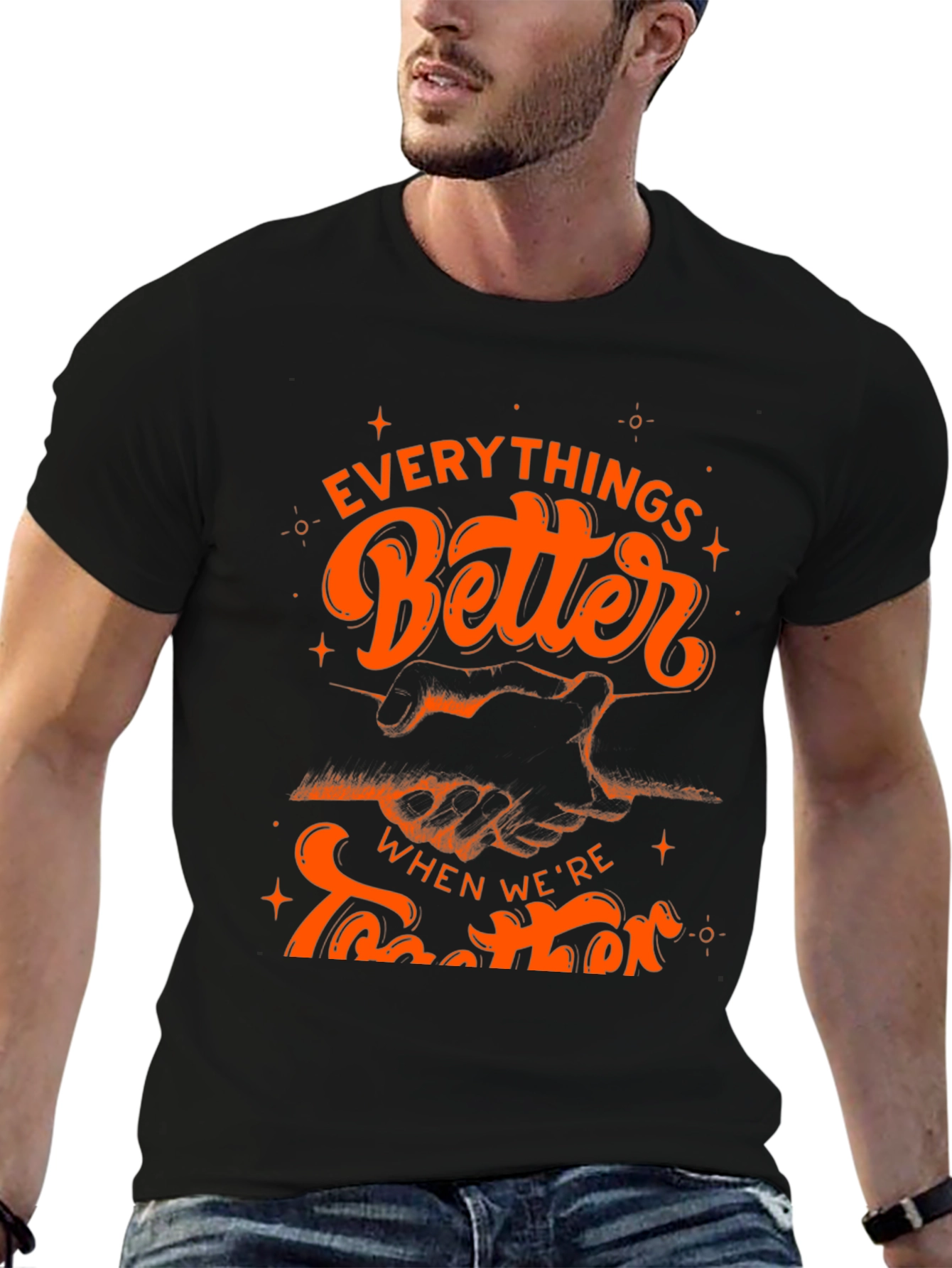 Better Together Graphic Print Tee