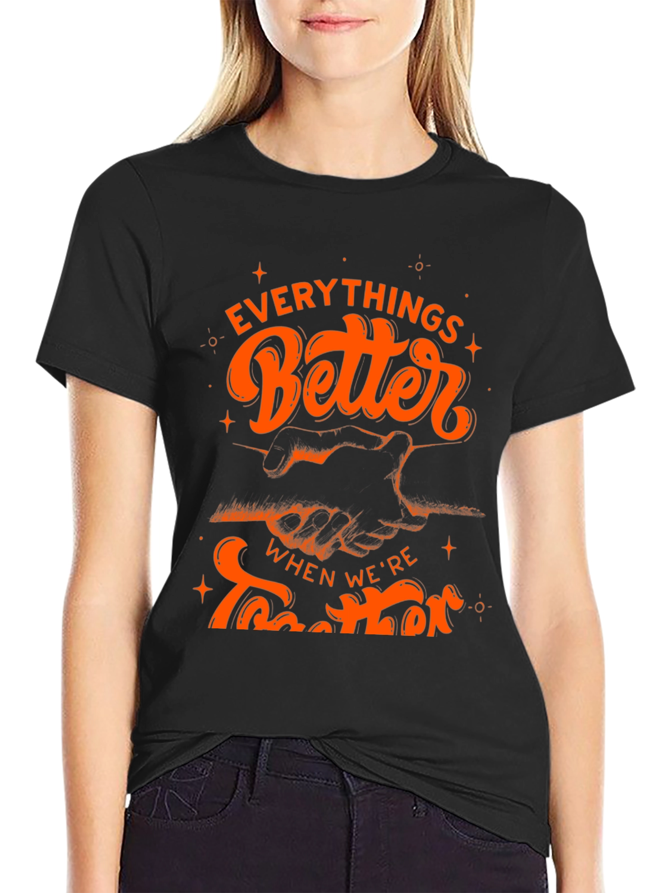 Better Together Graphic Print Tee