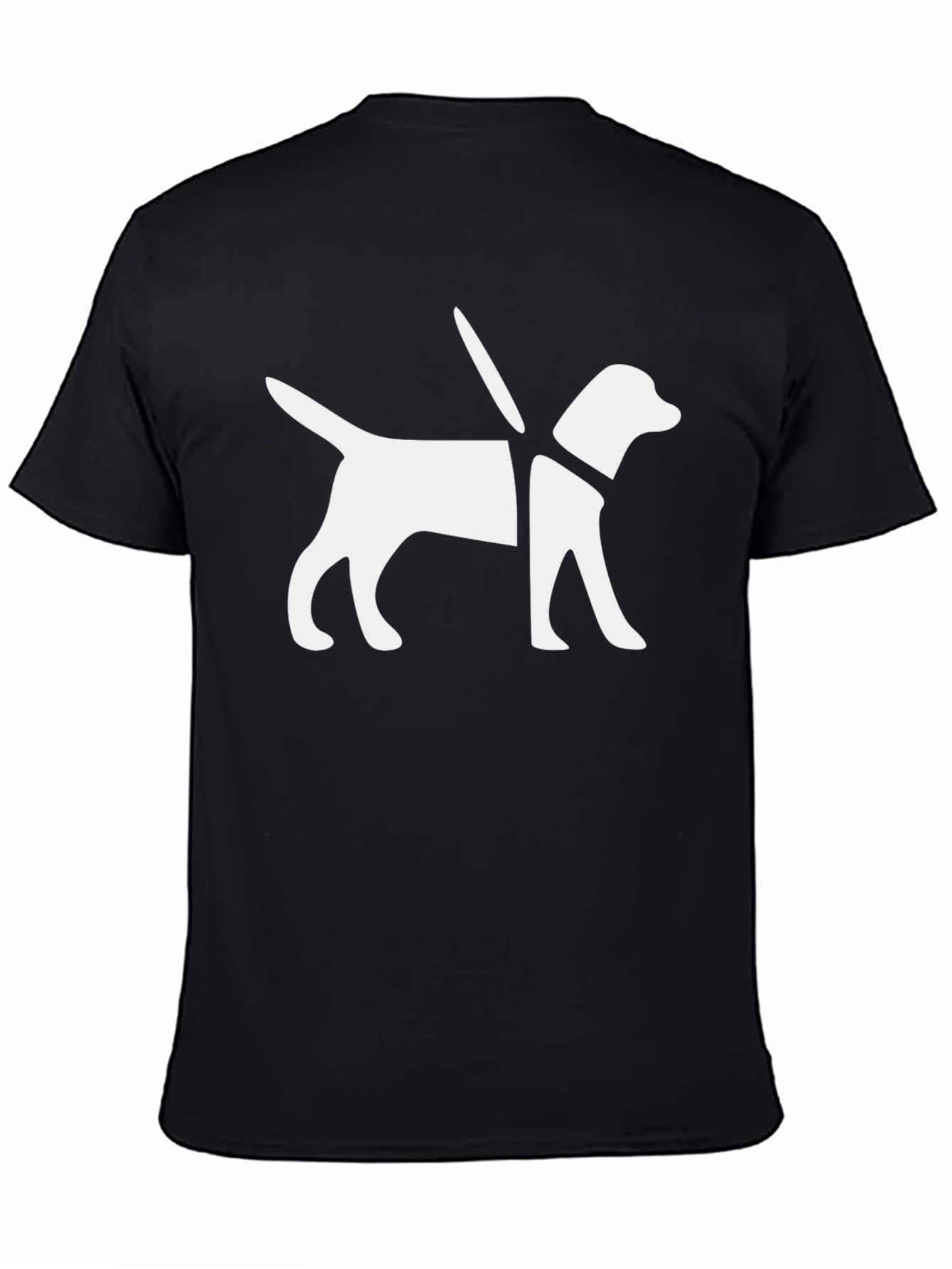 Guide Dog Graphic Tee - Black
