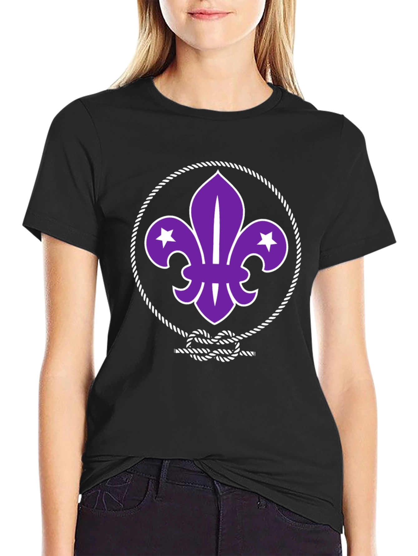 Boy Scouts T-Shirt: Fleur-de-lis Logo
