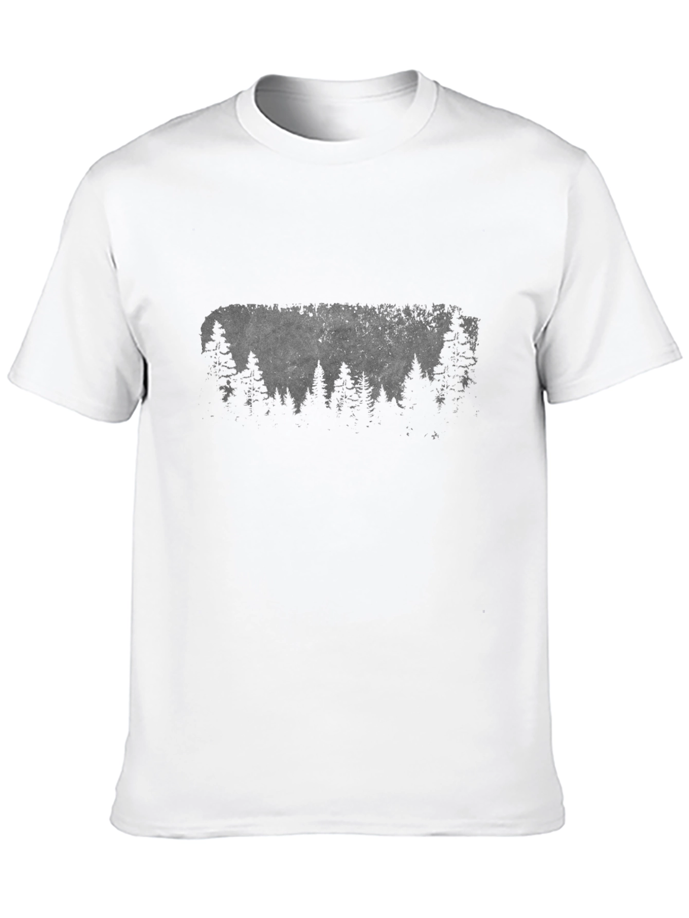 Mens Black Forest Silhouette T-Shirt