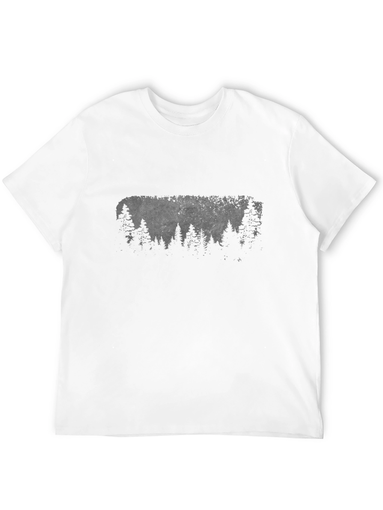 Mens Black Forest Silhouette T-Shirt
