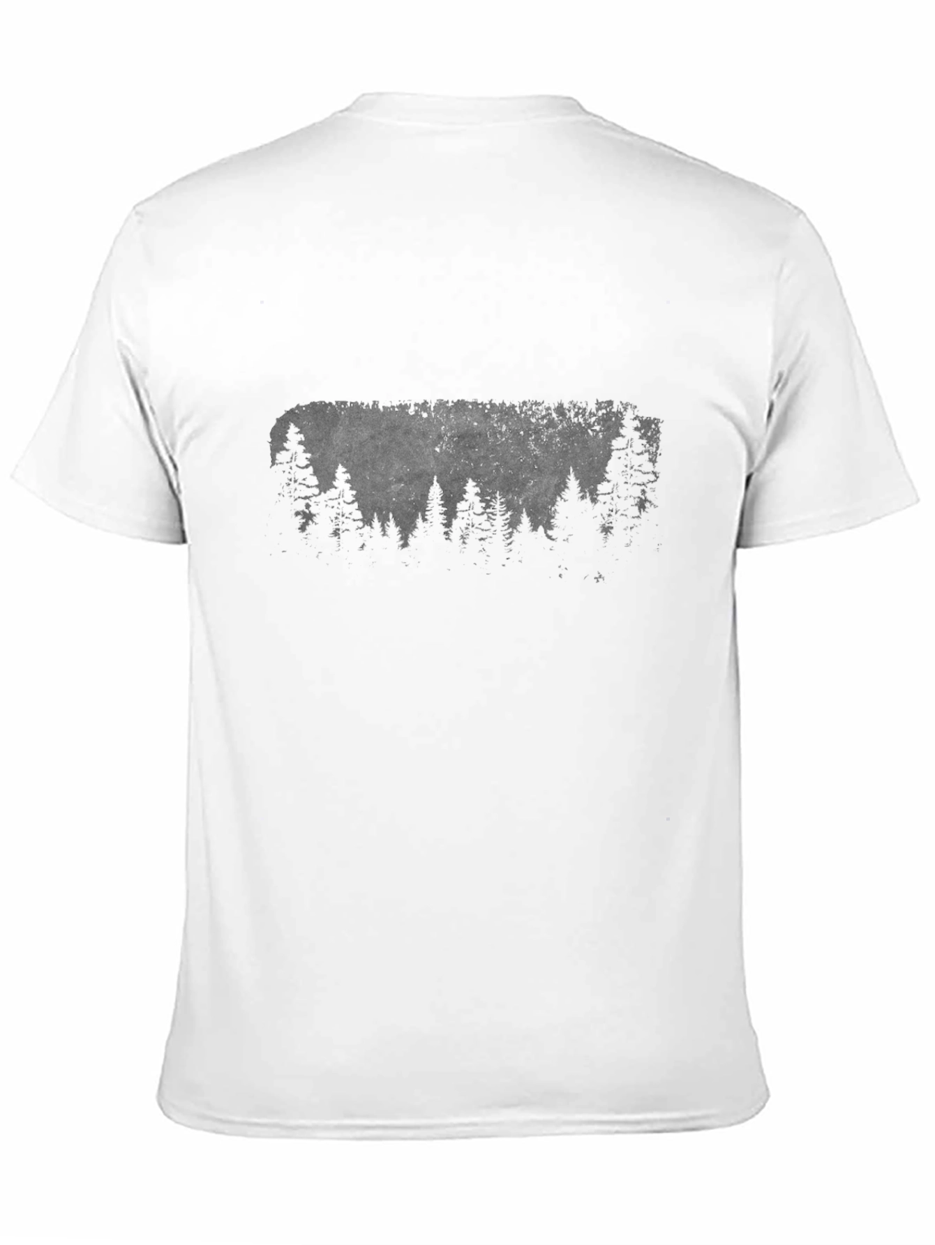 Mens Black Forest Silhouette T-Shirt