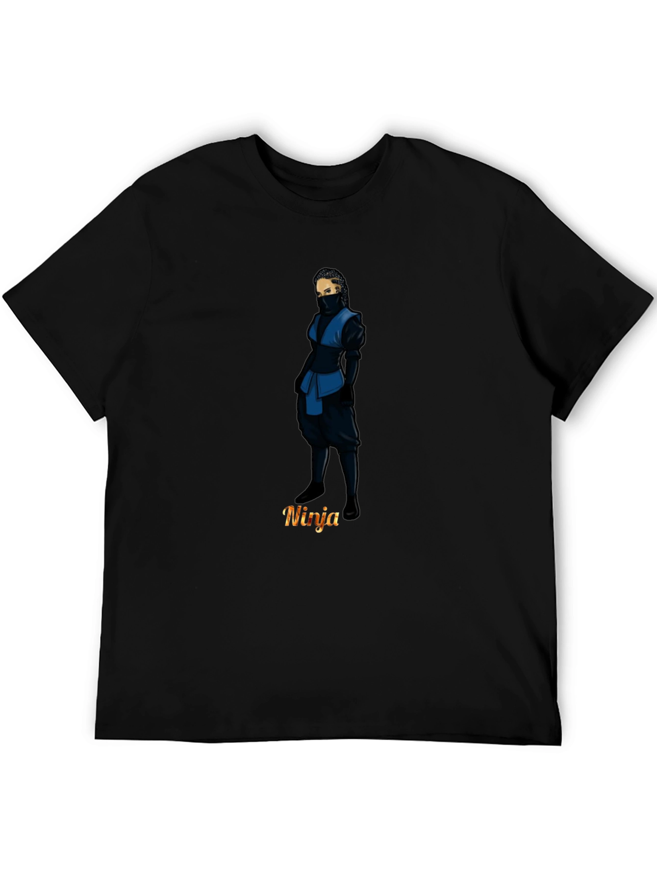 Ninja Warrior Black Graphic Tee