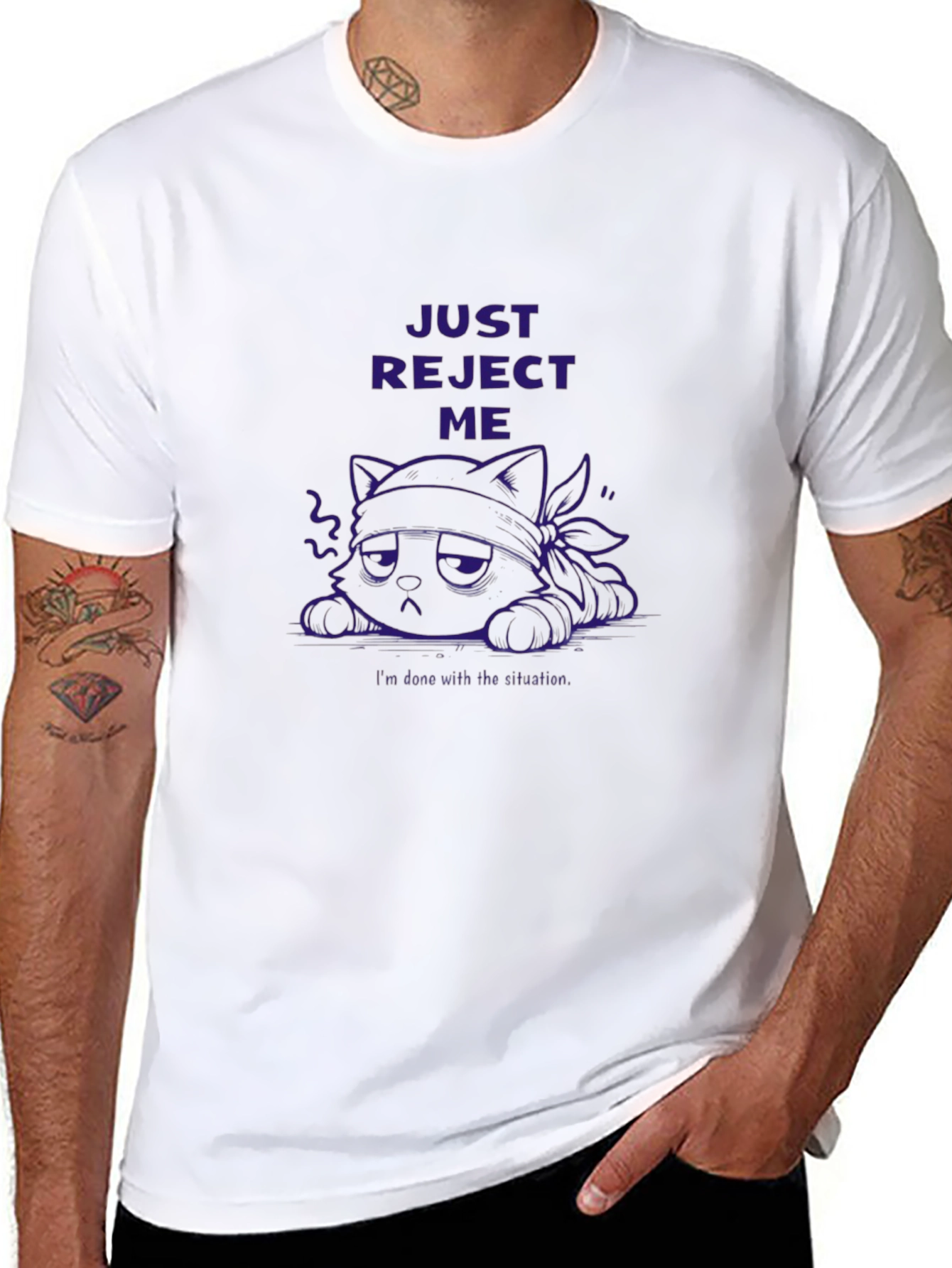 Just Reject Me Graphic T-Shirt