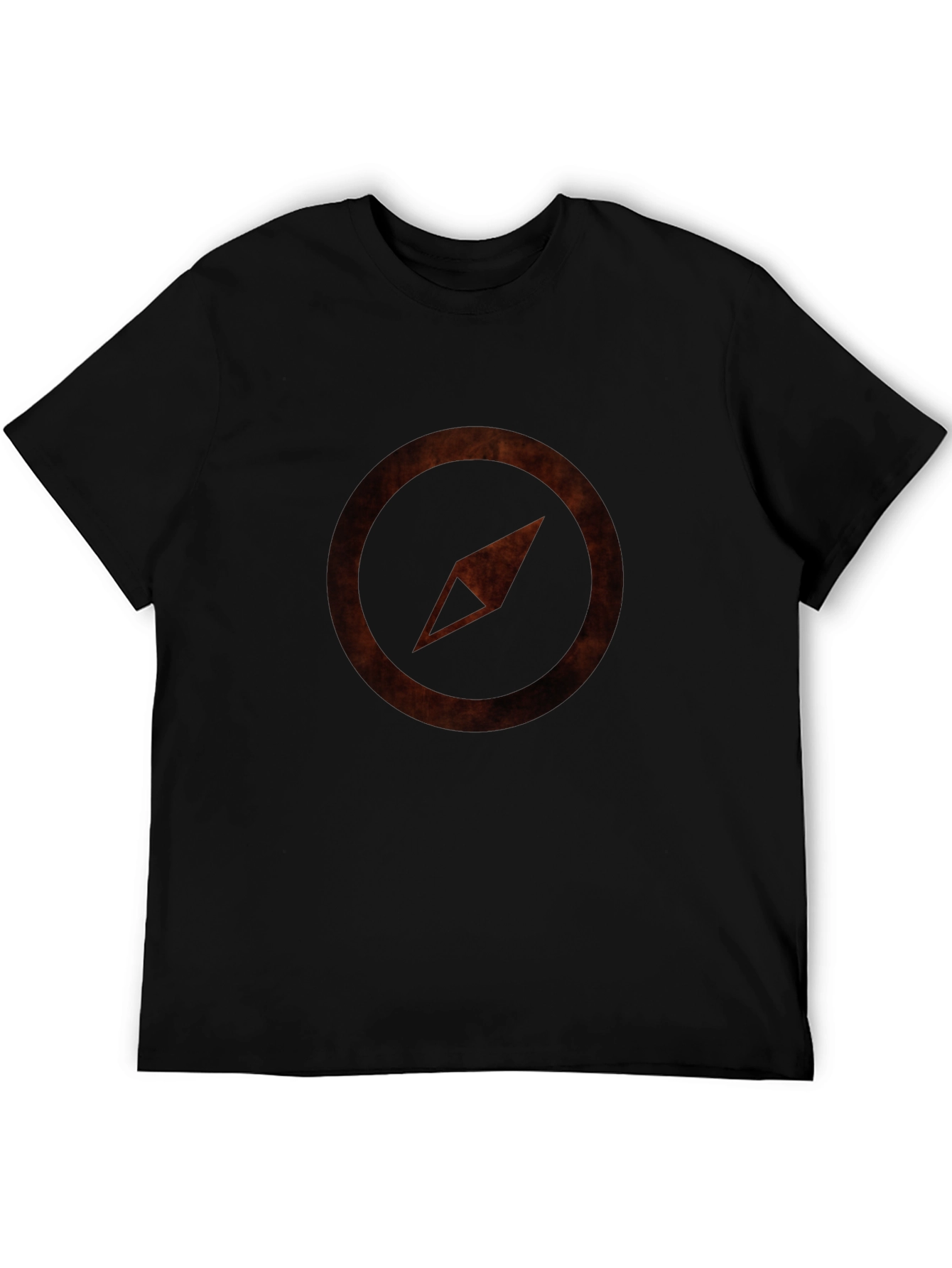 Compass Graphic Black T-Shirt