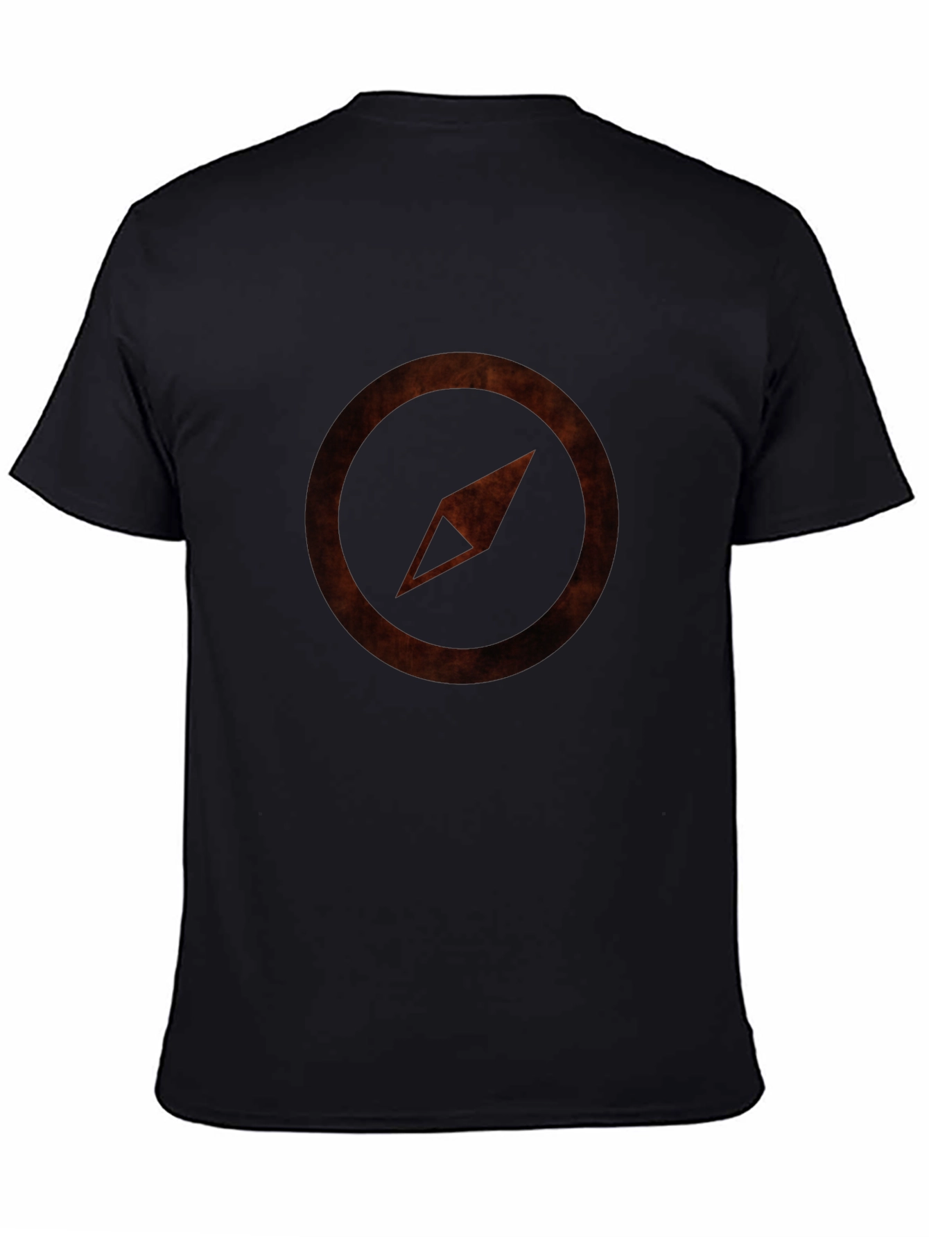 Compass Graphic Black T-Shirt