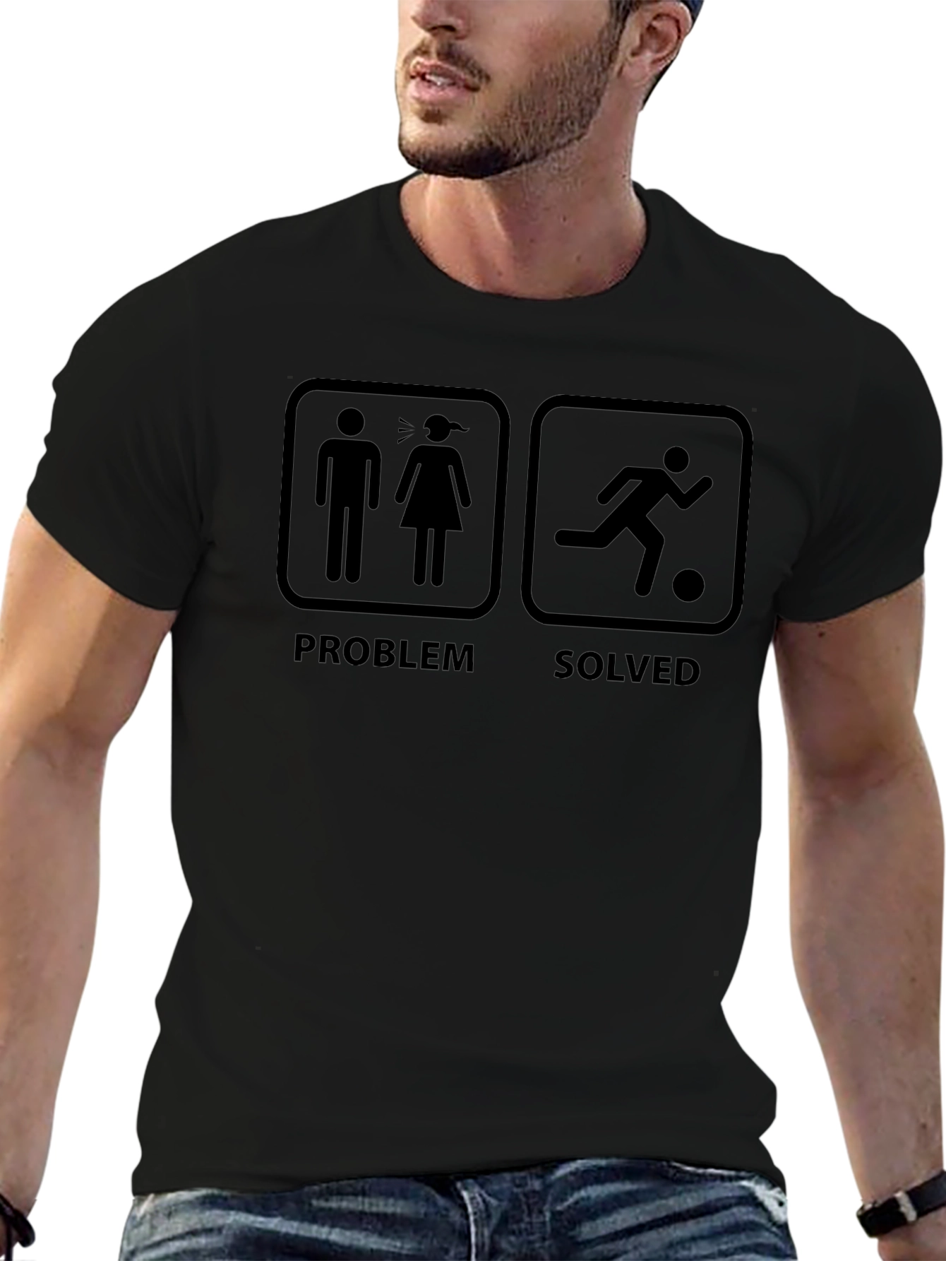 Problem Solved Soccer T-Shirt