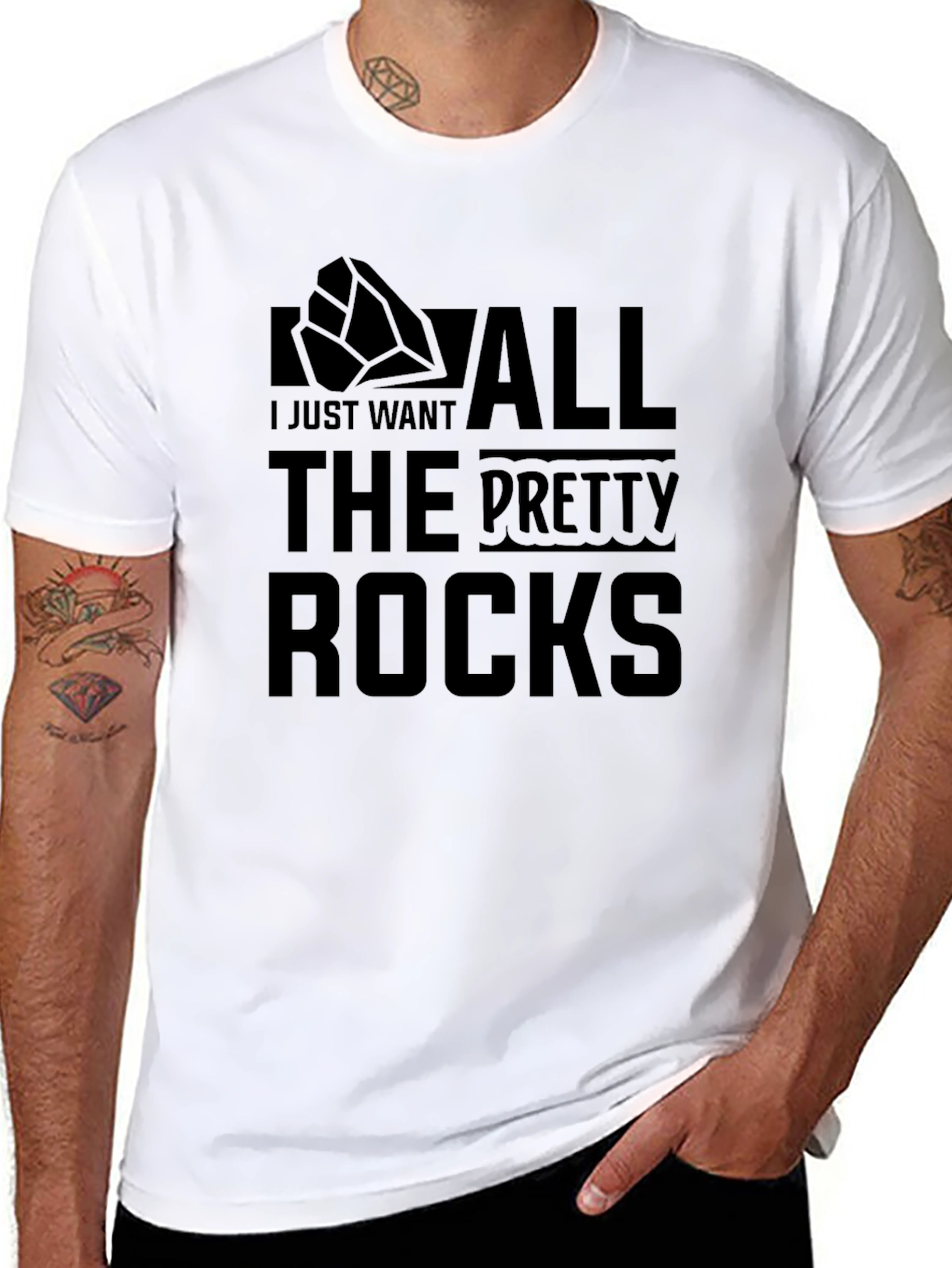 I Just Want All The Pretty Rocks T-Shirt