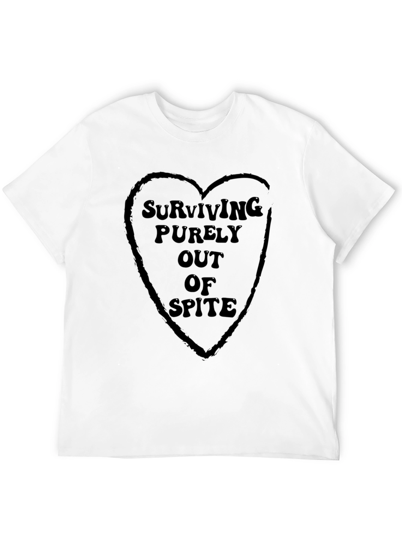 Surviving Out Of Spite Graphic T-Shirt