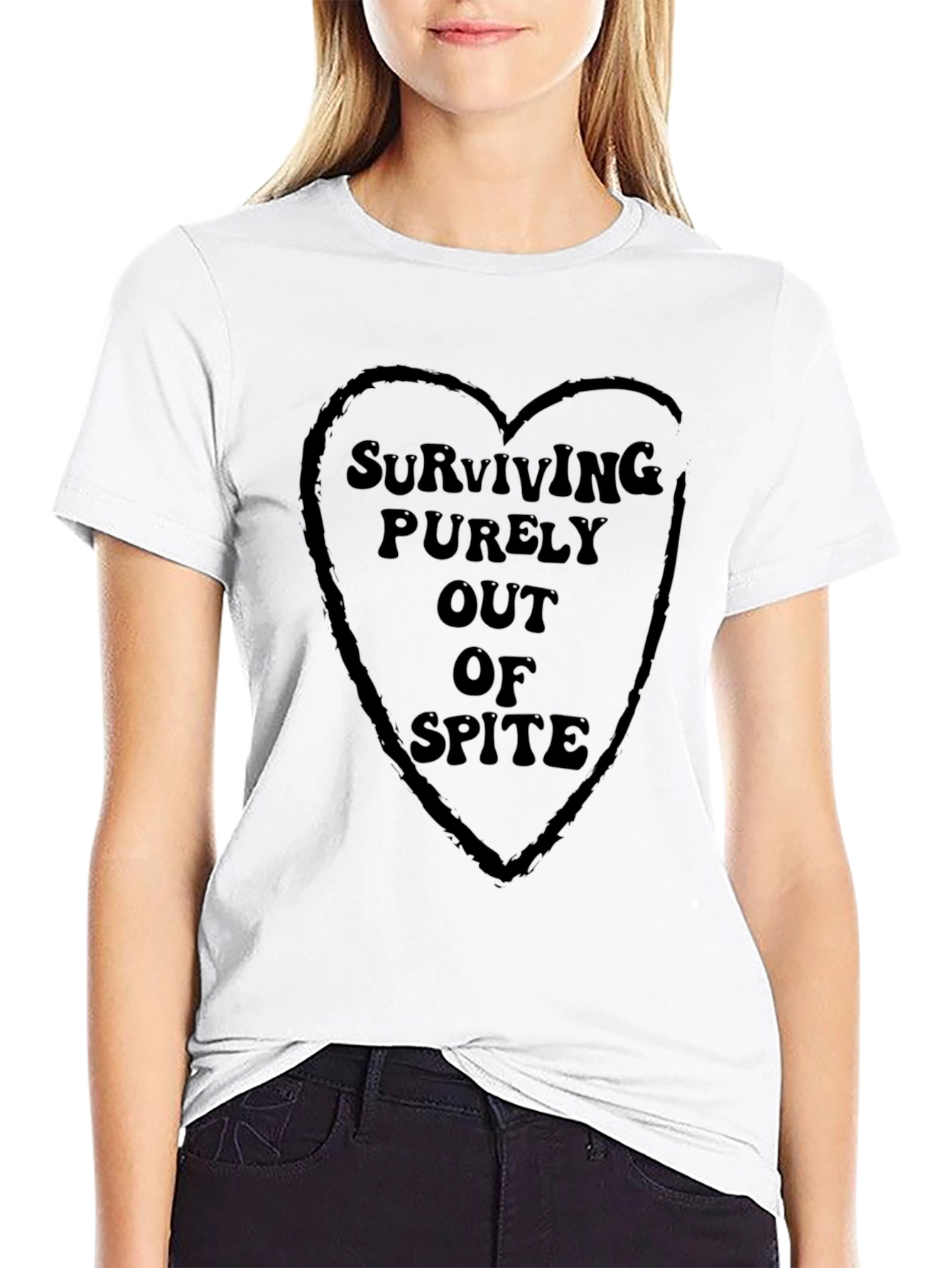 Surviving Out Of Spite Graphic T-Shirt