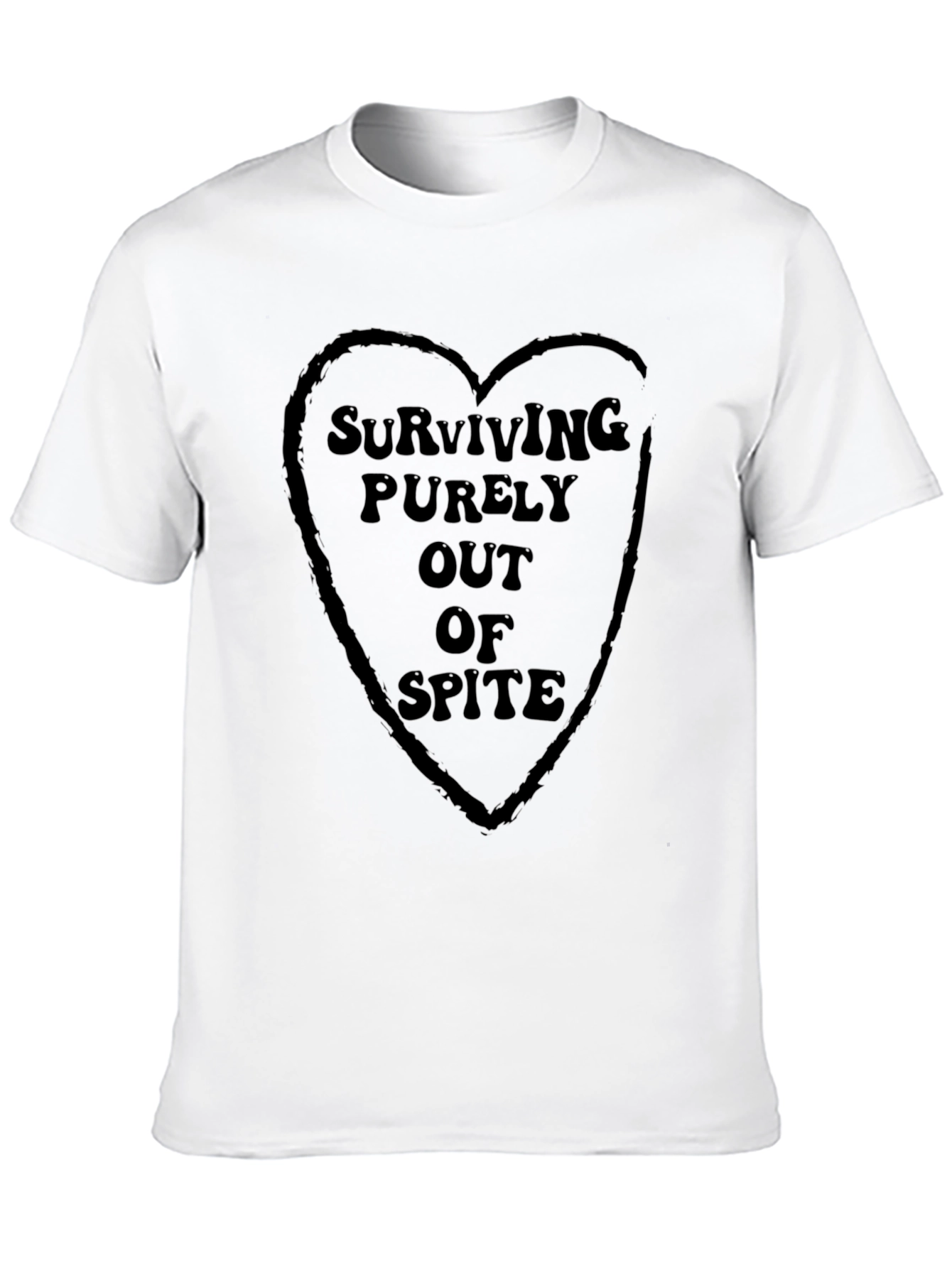Surviving Out Of Spite Graphic T-Shirt